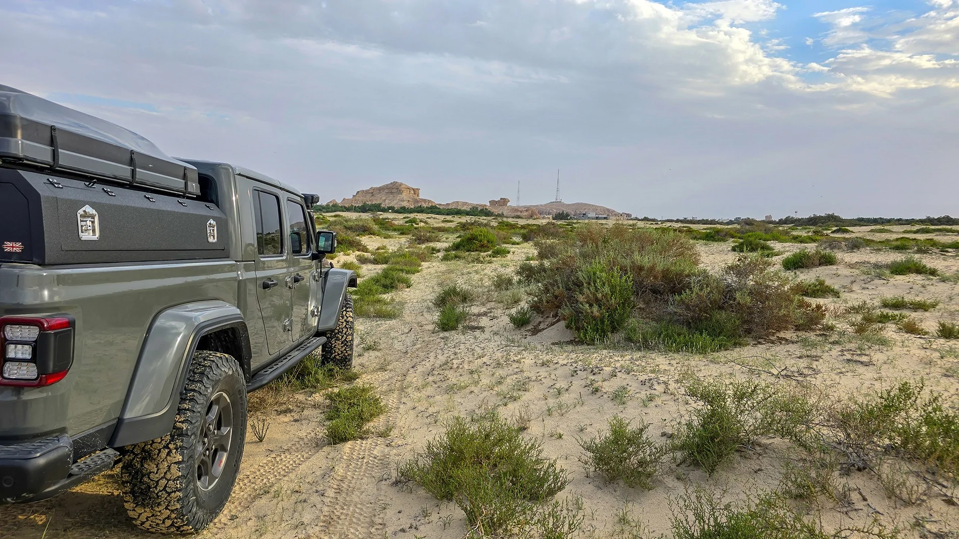 Jeep Gladiator 6132 miles, 16 countries, Qatar to the UK 20240401_164037-2