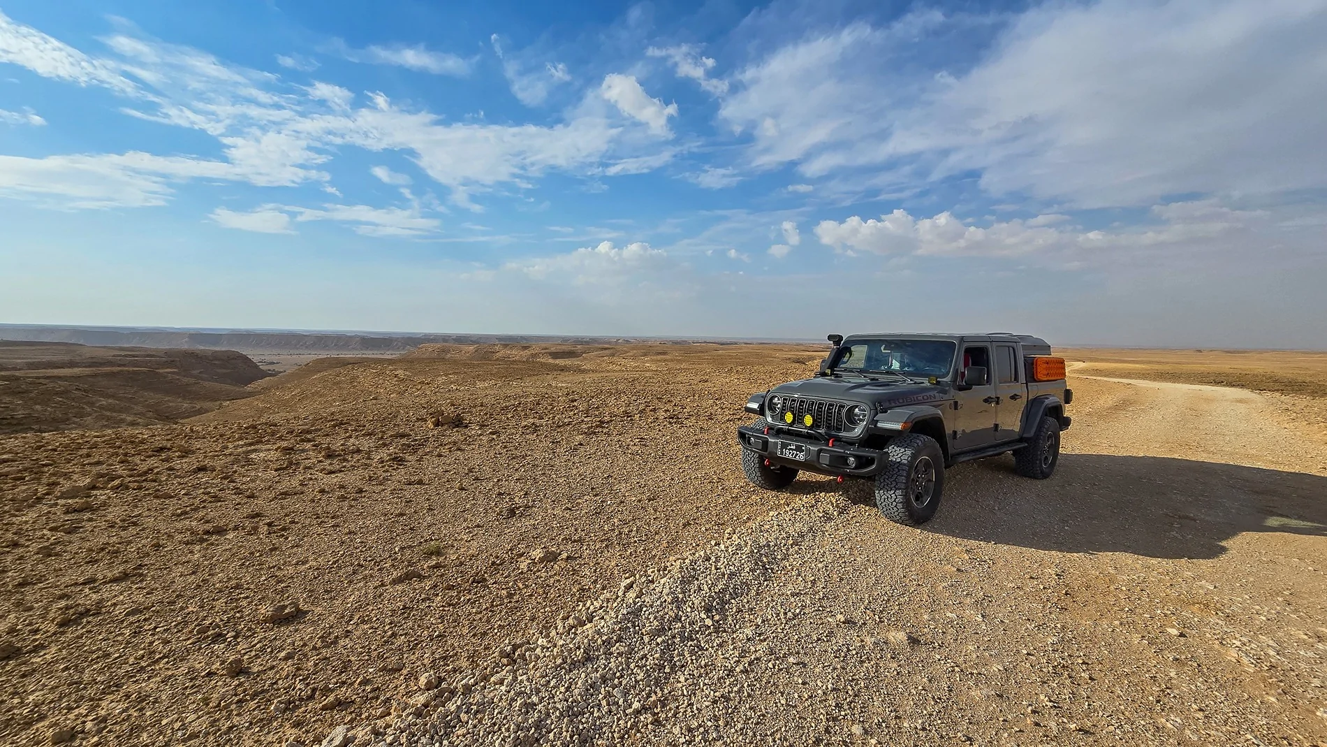 Jeep Gladiator 6132 miles, 16 countries, Qatar to the UK 20240402_161855-2