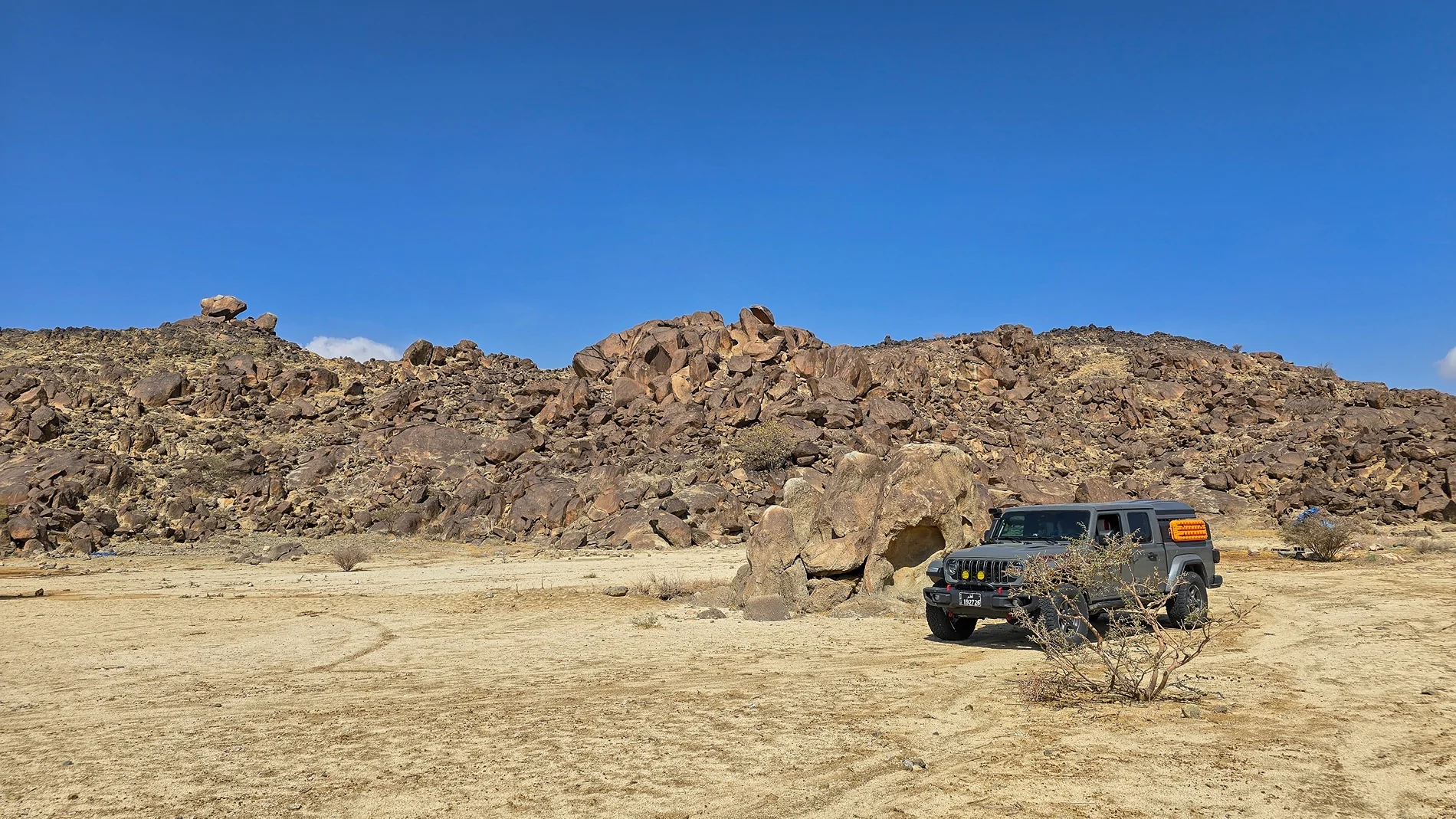 Jeep Gladiator 6132 miles, 16 countries, Qatar to the UK 20240404_095245-2