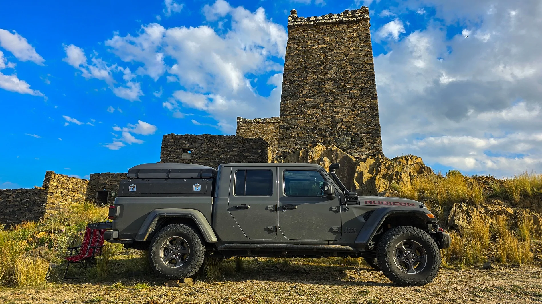 Jeep Gladiator 6132 miles, 16 countries, Qatar to the UK 20240405_170829