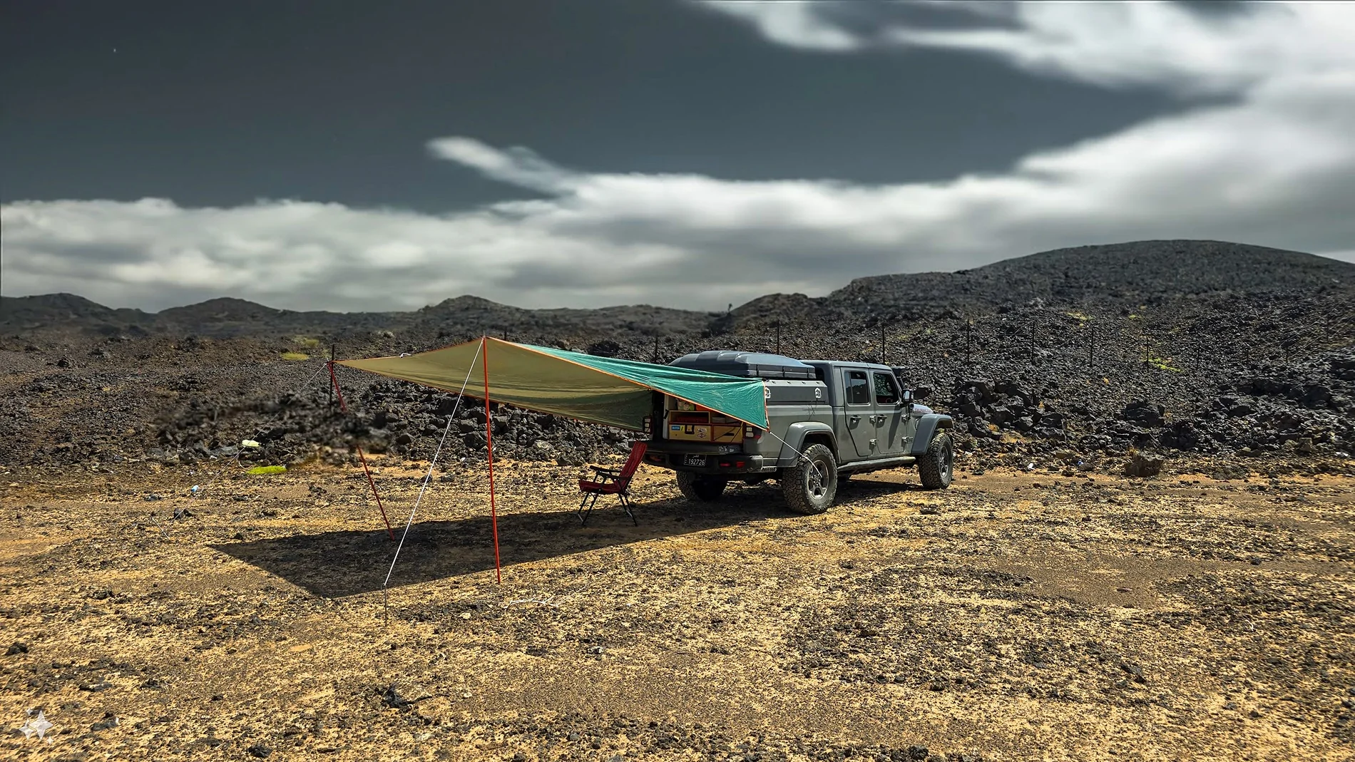 Jeep Gladiator 6132 miles, 16 countries, Qatar to the UK 20240408_075703
