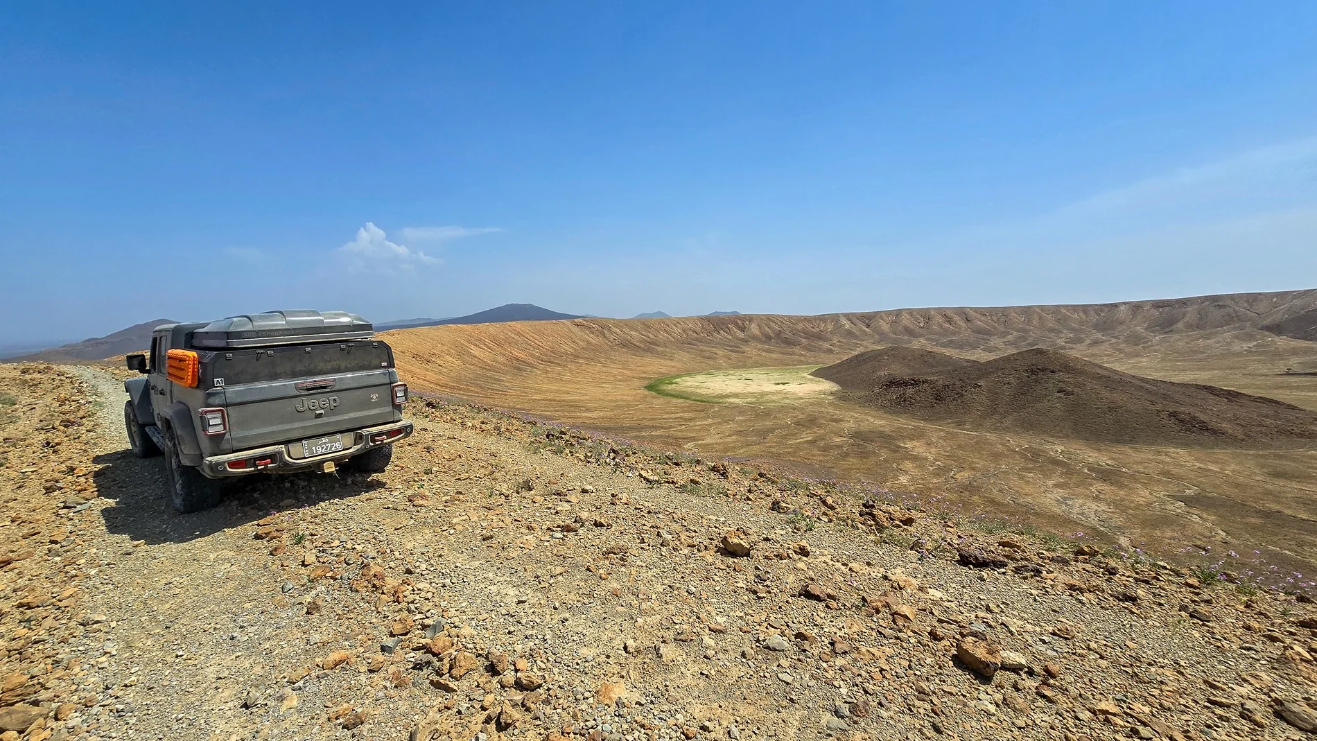 Jeep Gladiator 6132 miles, 16 countries, Qatar to the UK 20240426_103518