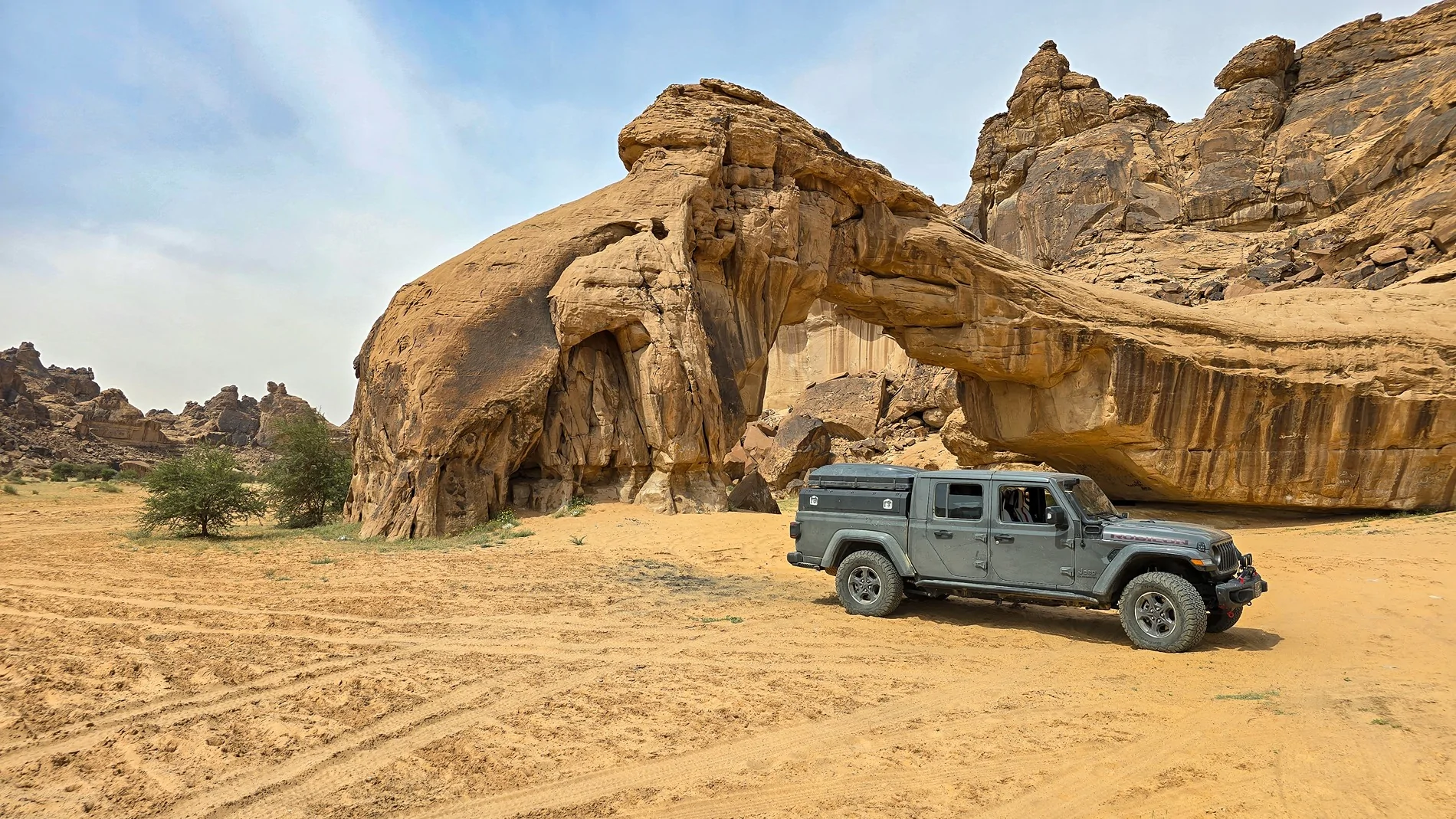 Jeep Gladiator 6132 miles, 16 countries, Qatar to the UK 20240427_100413-2