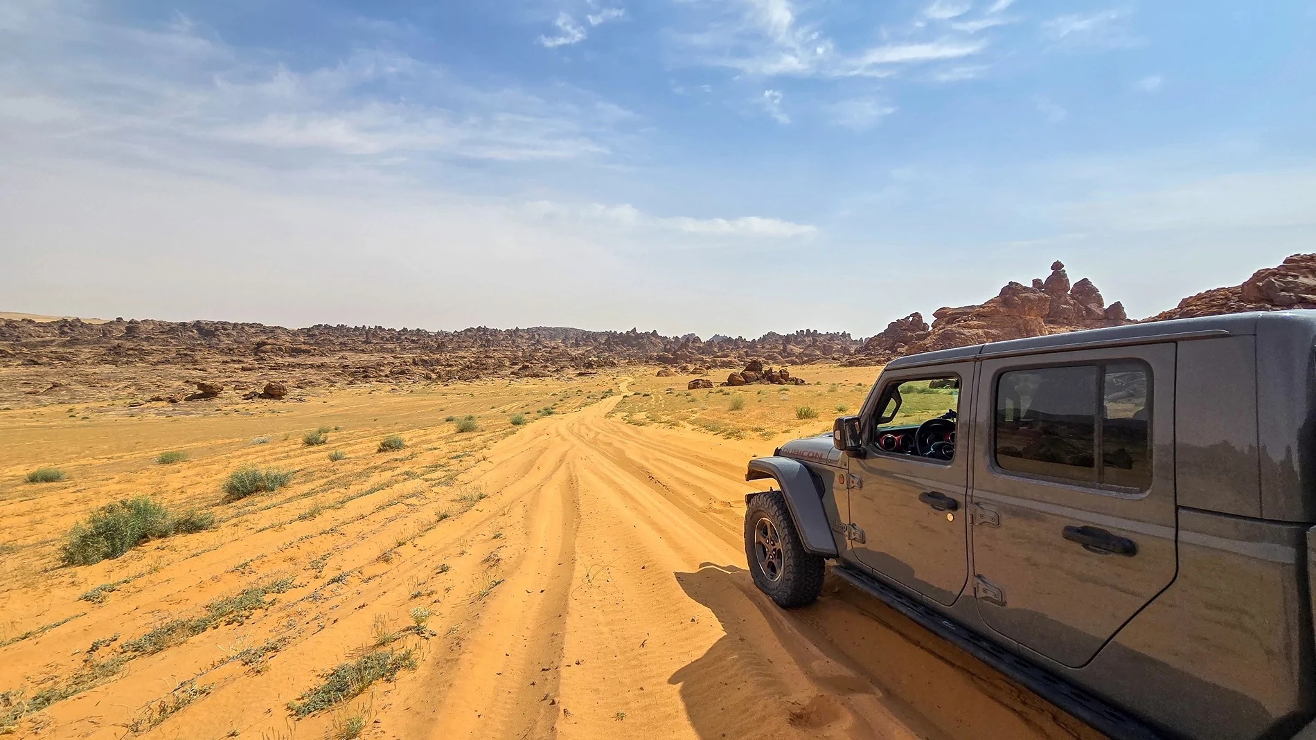 Jeep Gladiator 6132 miles, 16 countries, Qatar to the UK 20240427_094752