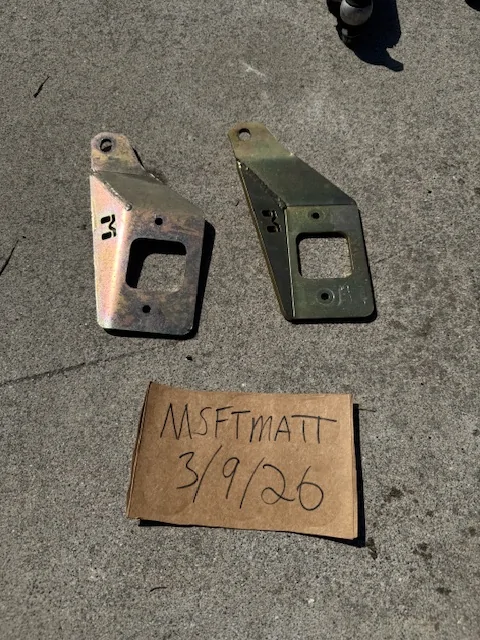 Jeep Gladiator Metalcloak rear swaybar reinforcement brackets swaybar bracket