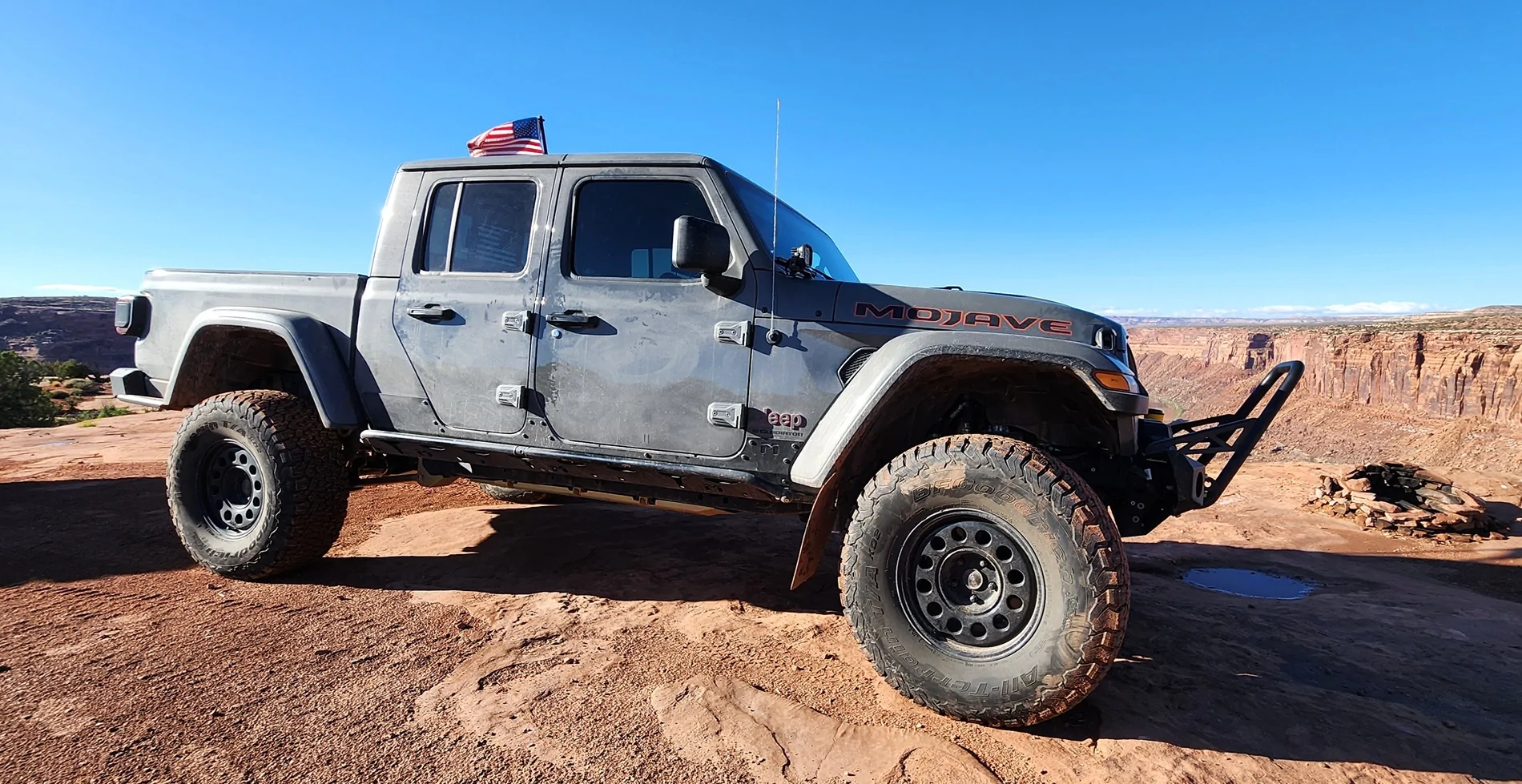 Jeep Gladiator 60th Easter Jeep Safari Day 4 Hellroaring Canyon North Rim 20260402_090119