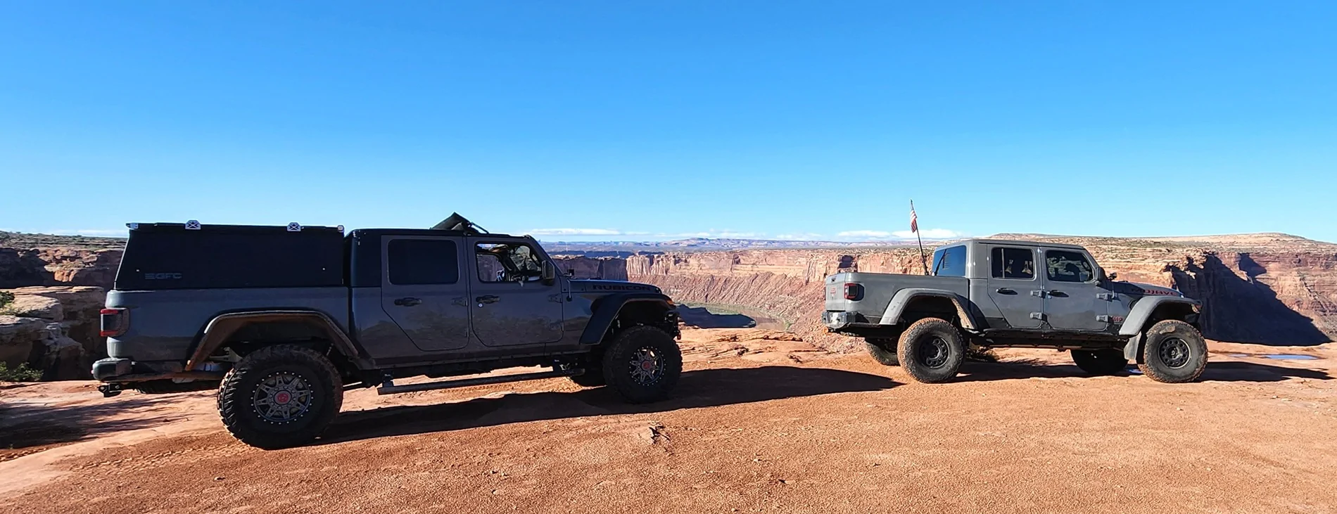 Jeep Gladiator 60th Easter Jeep Safari Day 4 Hellroaring Canyon North Rim 20260402_090040