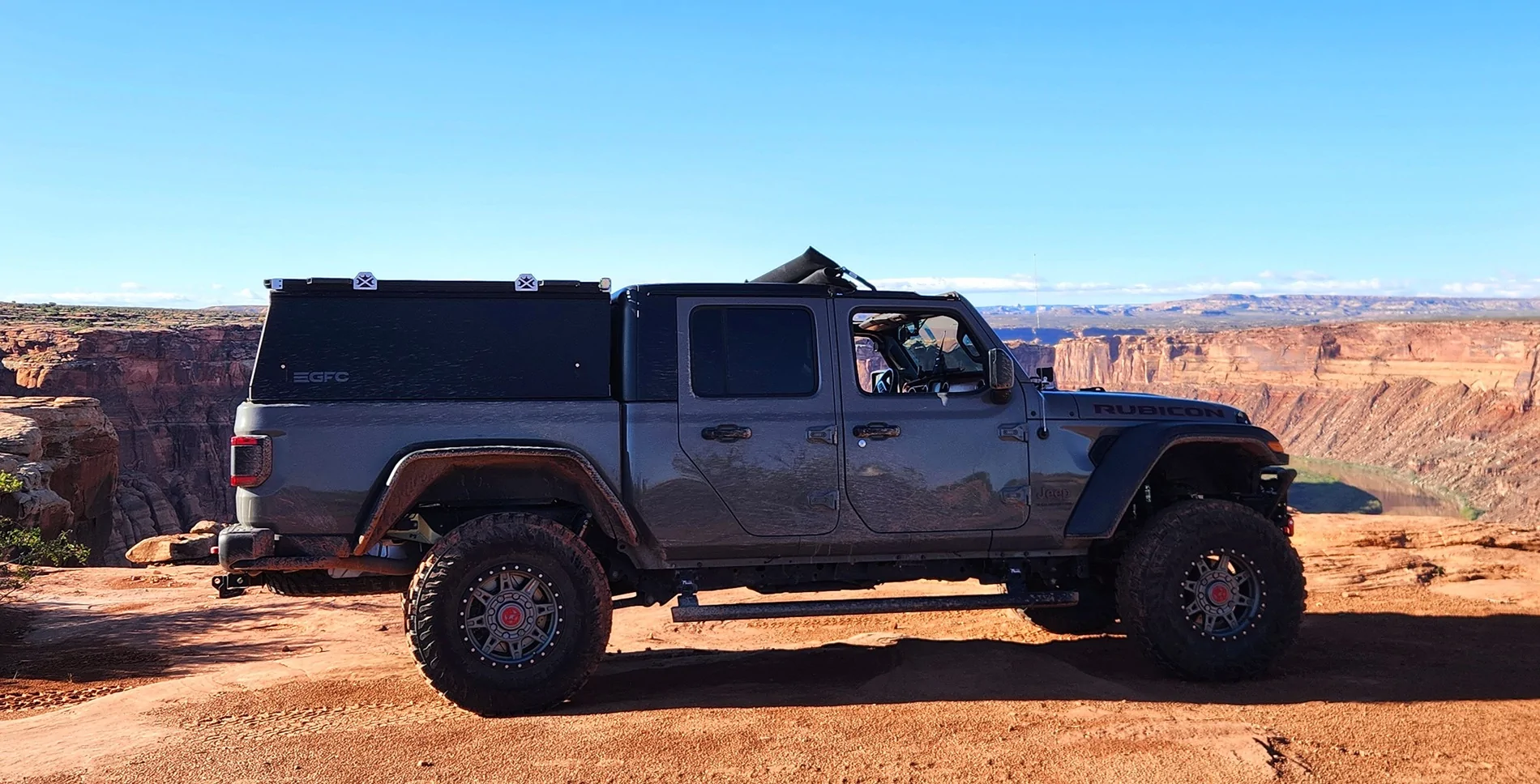 Jeep Gladiator 60th Easter Jeep Safari Day 4 Hellroaring Canyon North Rim 20260402_090033