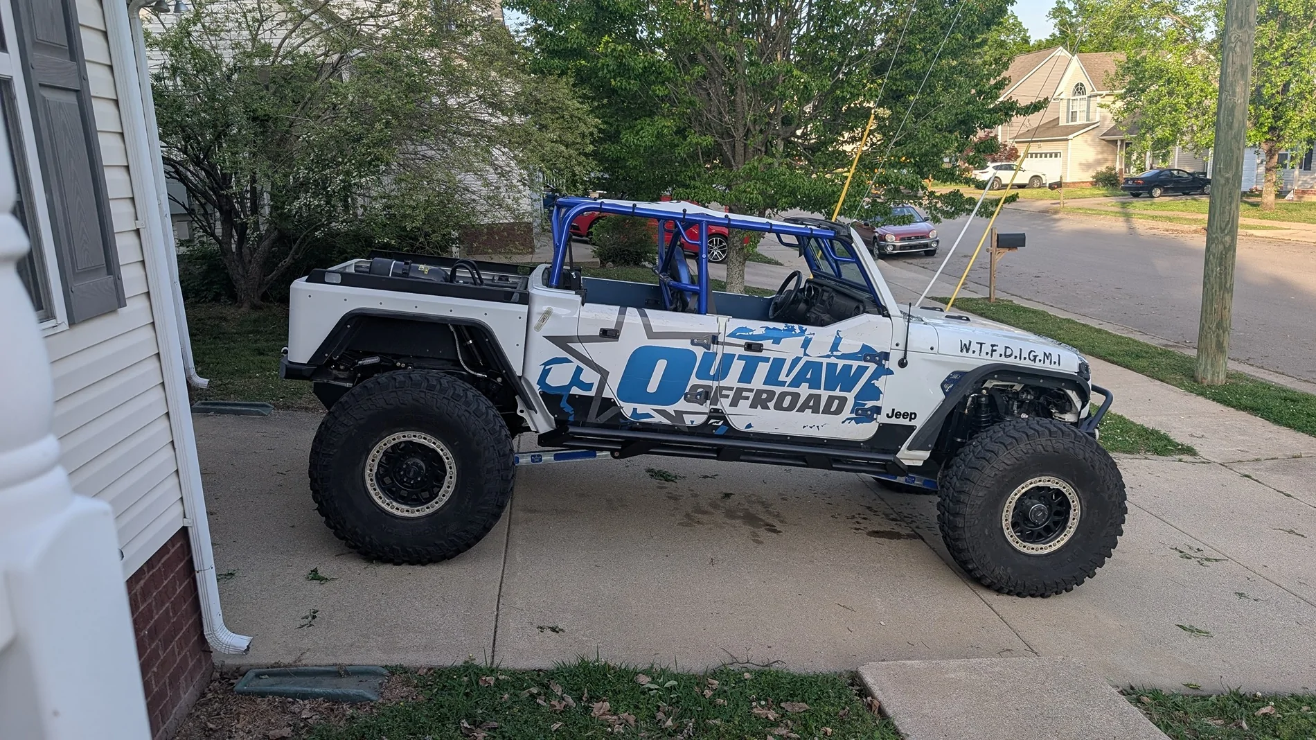 Jeep Gladiator Doors off, how do you secure your Jeep? PXL_20260417_230614567