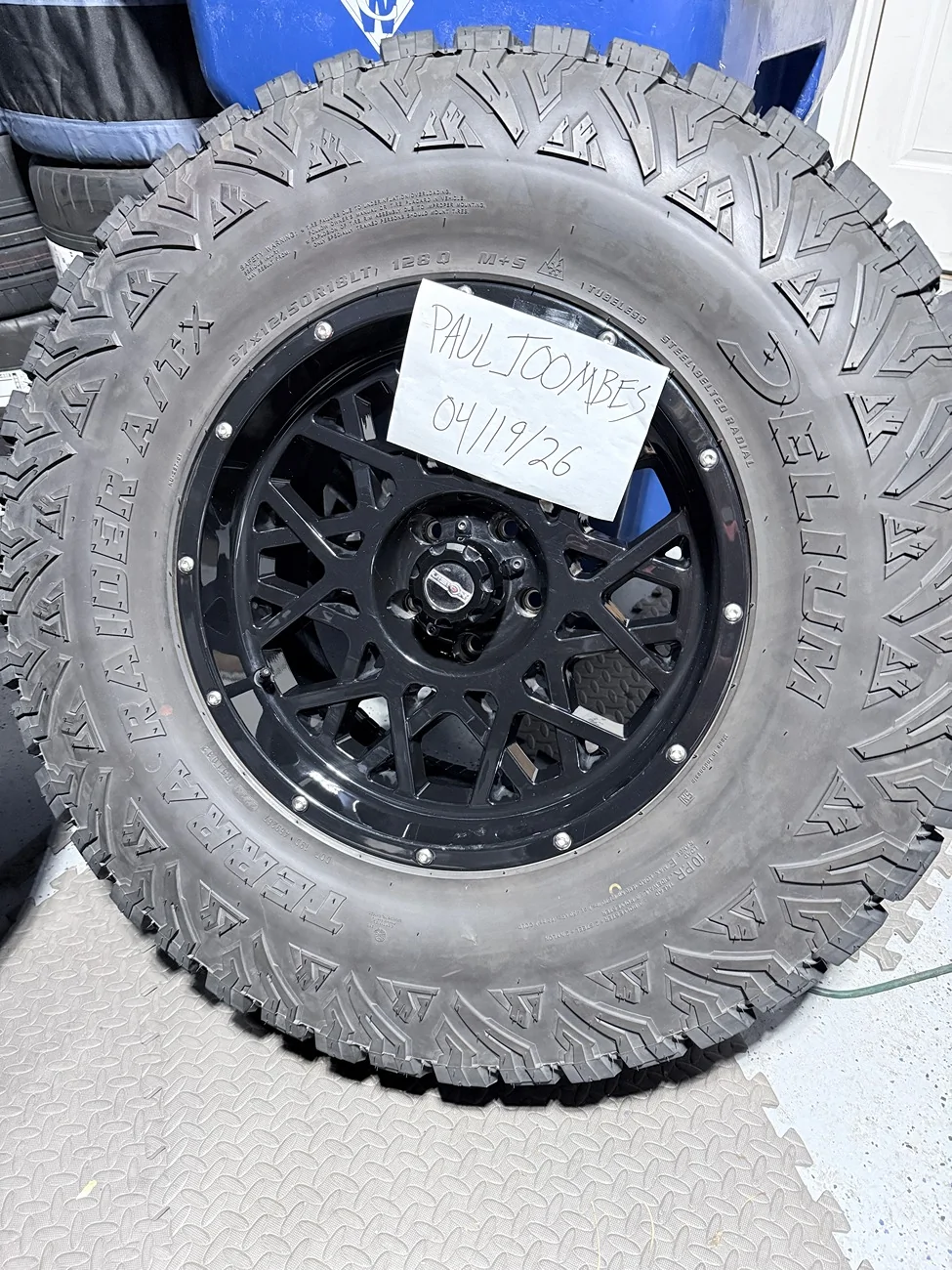 Jeep Gladiator 4x 37x12.50R18 All Terrain Tires+Wheels - $2,000 IMG_4517