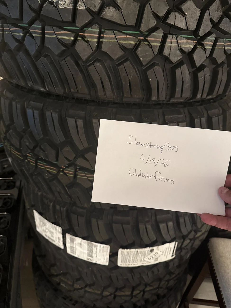 Jeep Gladiator SET of 5 - General Grabber X3 37x13.5x20 BRAND NEW! IMG_7512