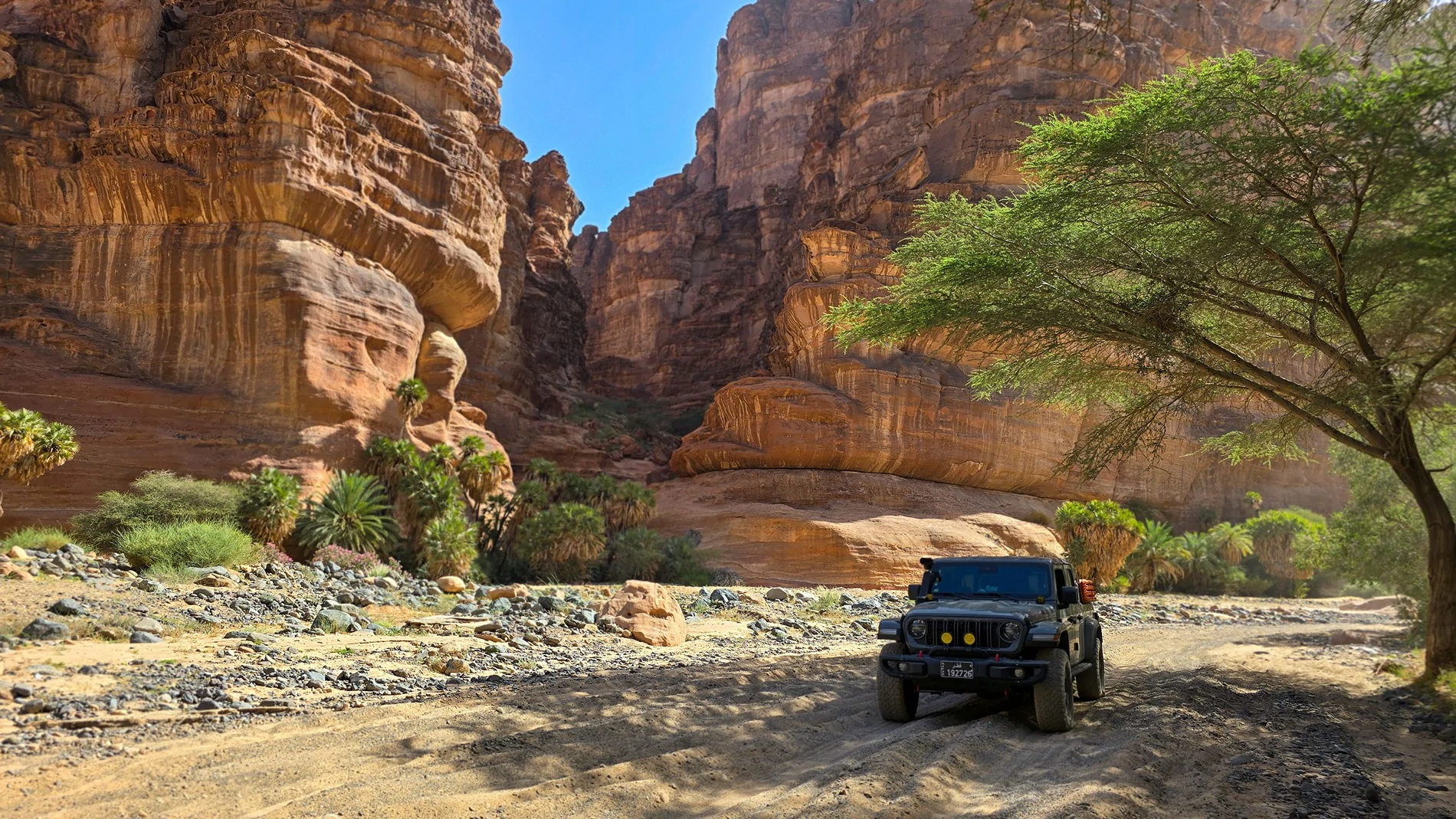 Jeep Gladiator 6132 miles, 16 countries, Qatar to the UK 20240429_091849