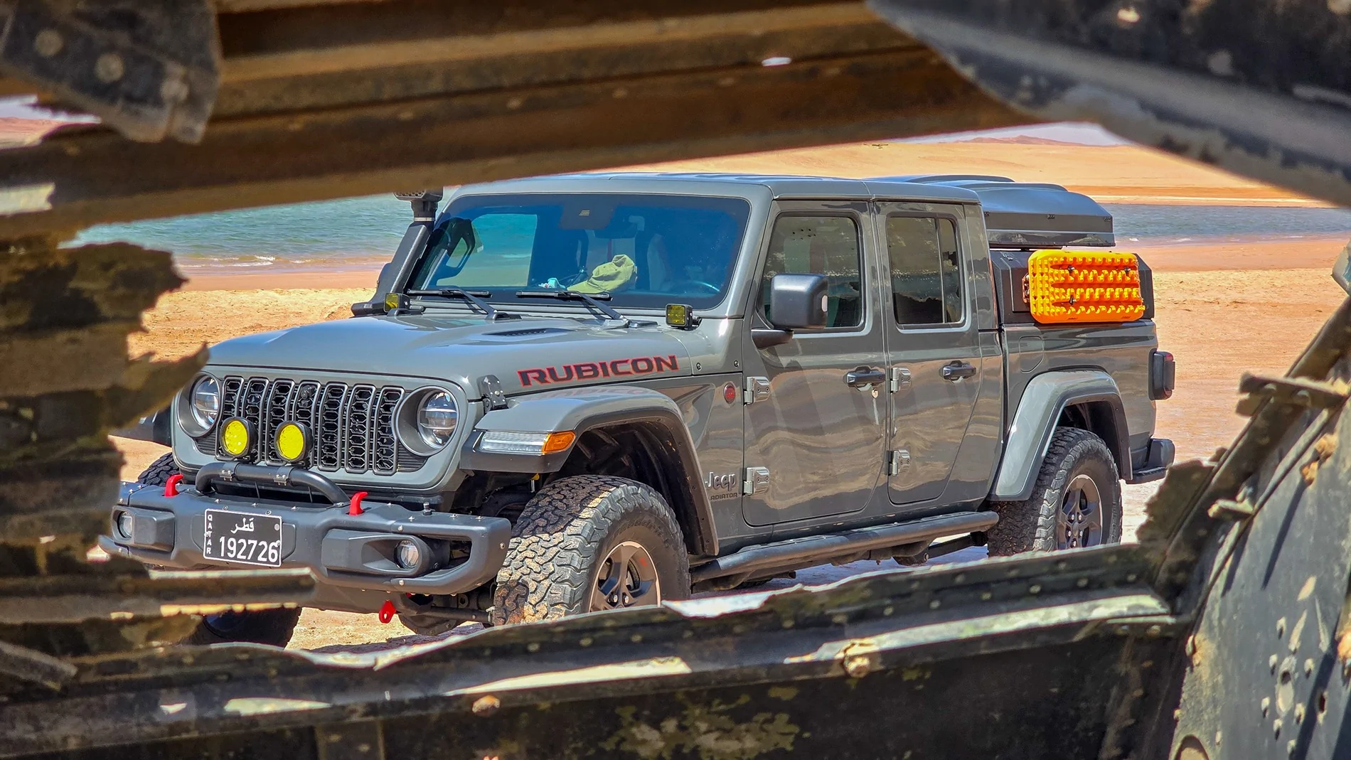 Jeep Gladiator 6132 miles, 16 countries, Qatar to the UK 20240430_142304