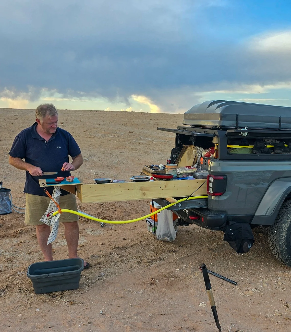 Jeep Gladiator 6132 miles, 16 countries, Qatar to the UK 20240430_183623