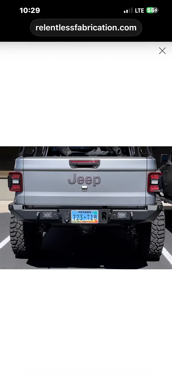 Jeep Gladiator Trying to Decide on Rear Bumper IMG_5911