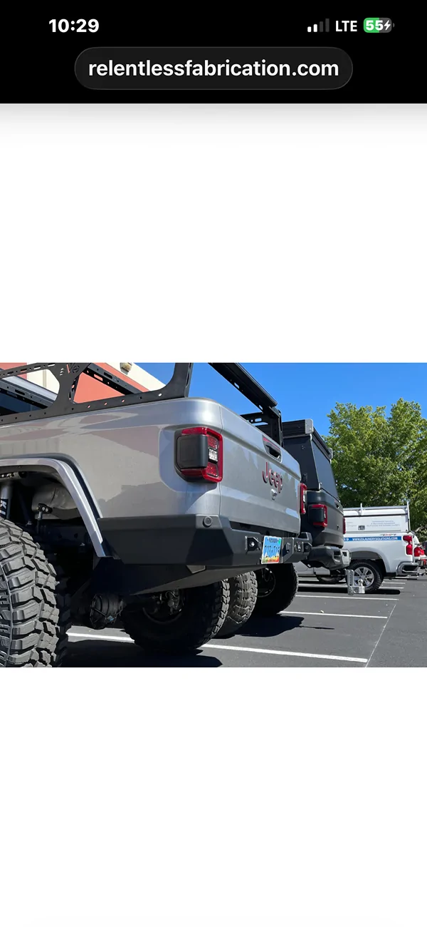 Jeep Gladiator Trying to Decide on Rear Bumper IMG_5912