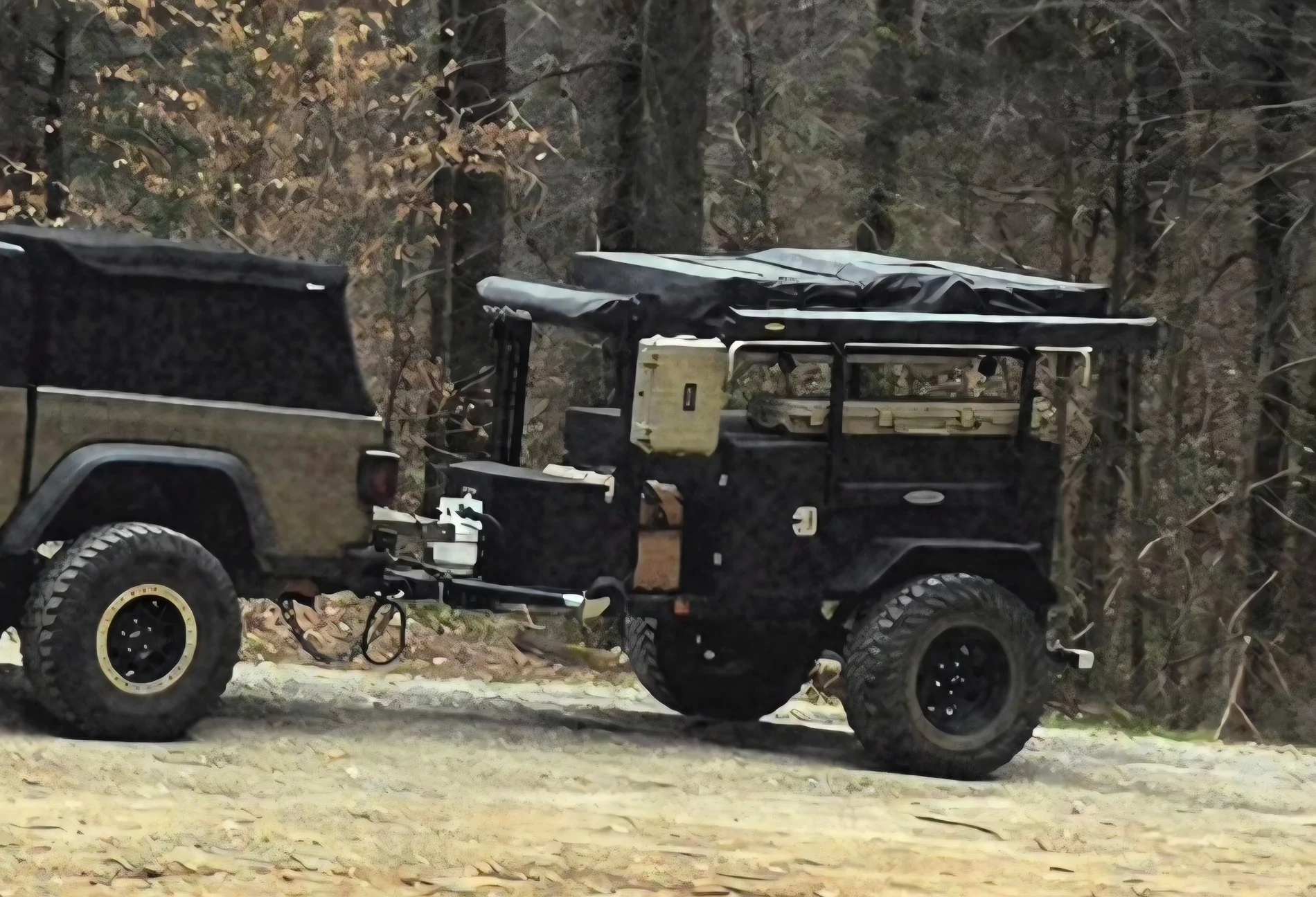 Jeep Gladiator Smittybilt Scout offroad trailer & RTT 15945