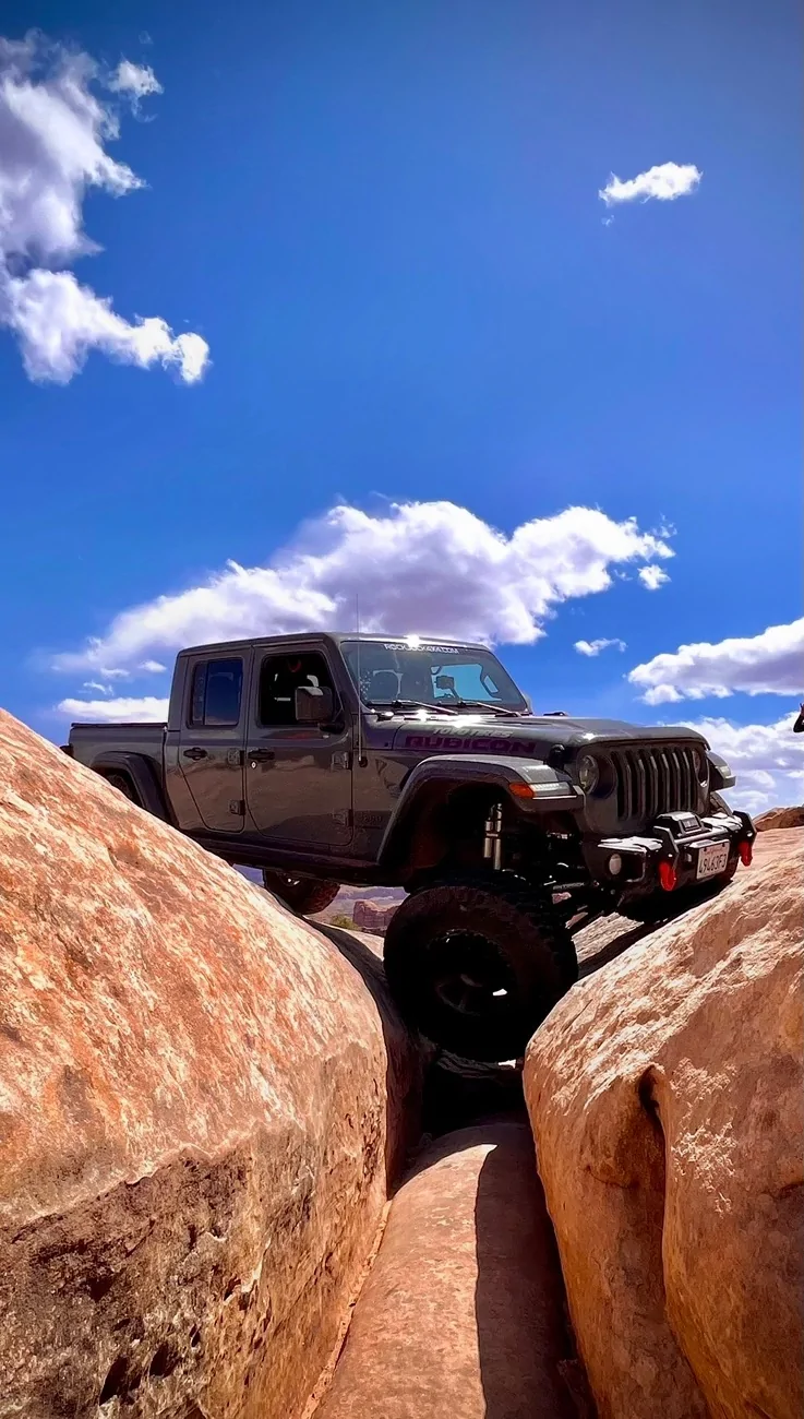 Jeep Gladiator Tips for pulling a 5x8 U-haul trailer w/ a Mojave X IMG_4392