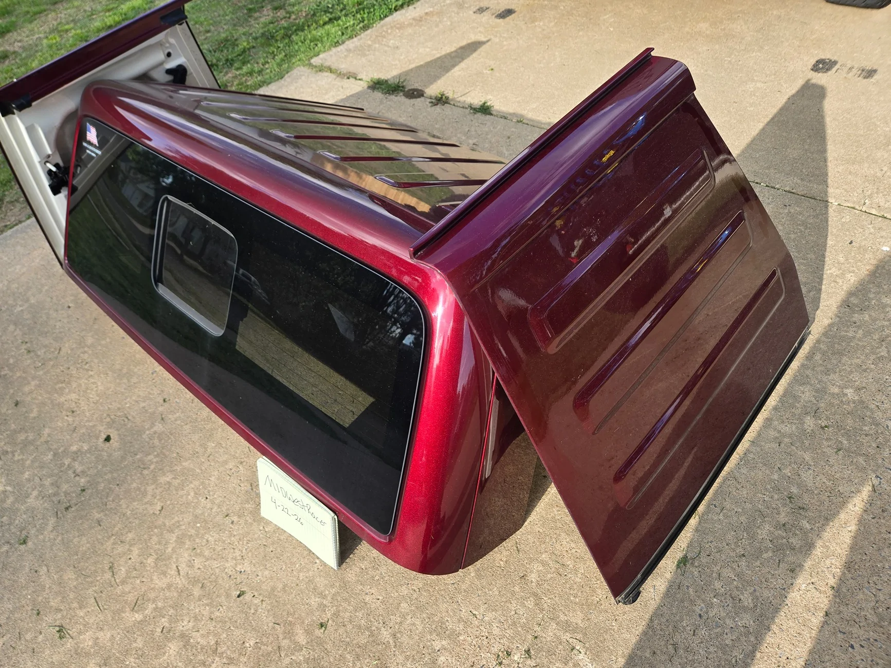 Jeep Gladiator Snazzberry jeep hard top 20260422_180530