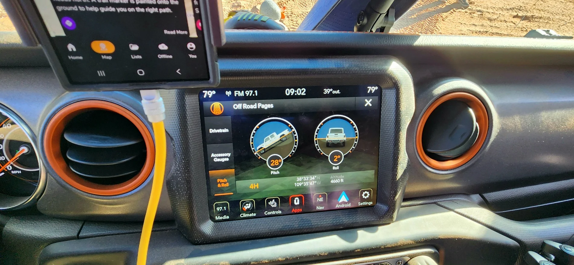 Jeep Gladiator 60th Easter Jeep Safari (Final) Day 5 - Moab Trifecta: Poison Spider Mesa, Golden Spike, Gold Bar Rim 20260403_090225