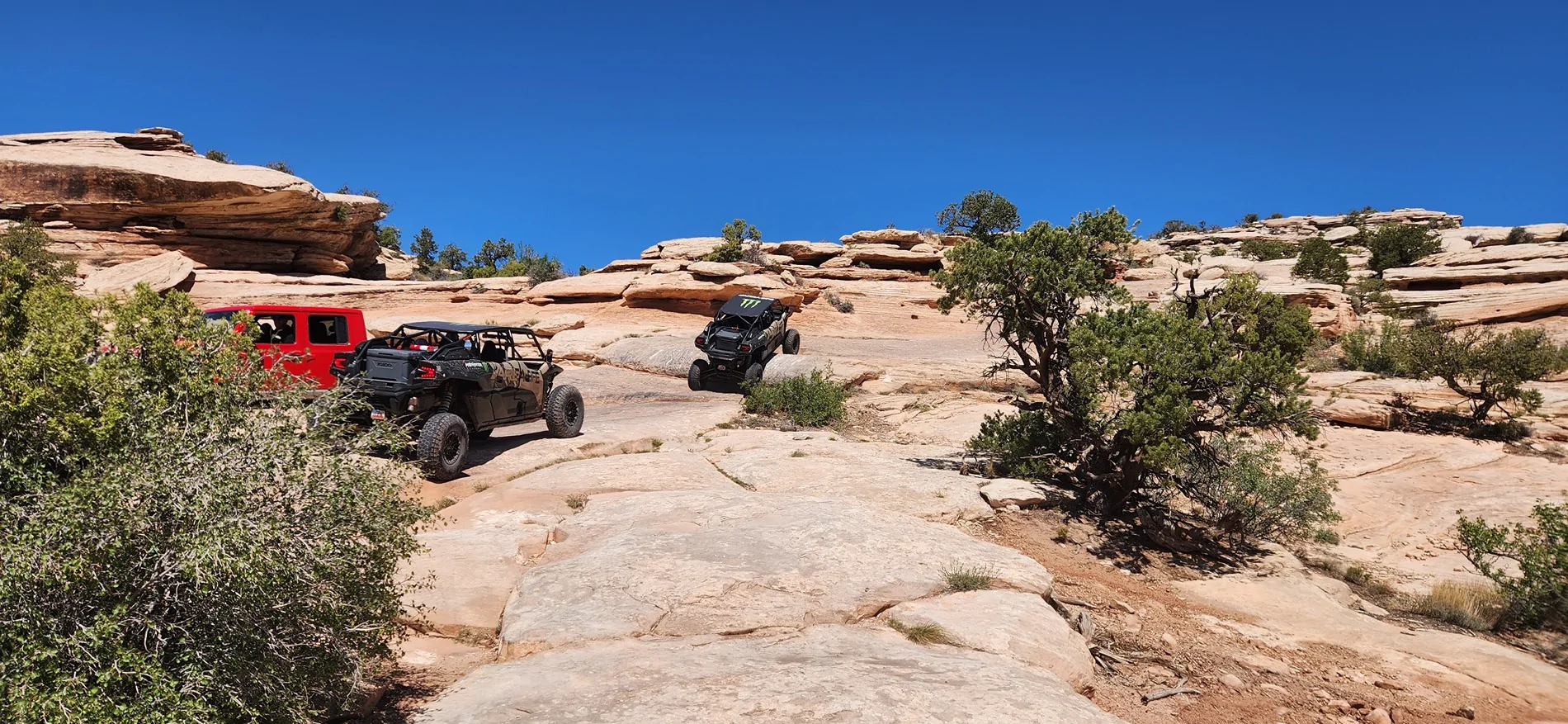 Jeep Gladiator 60th Easter Jeep Safari (Final) Day 5 - Moab Trifecta: Poison Spider Mesa, Golden Spike, Gold Bar Rim 20260403_130829
