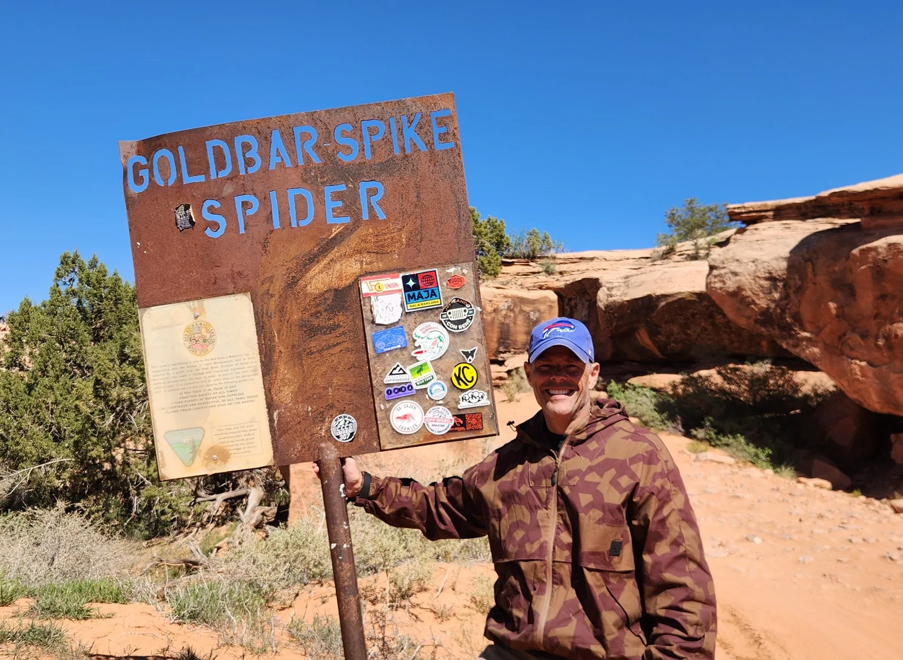 Jeep Gladiator 60th Easter Jeep Safari (Final) Day 5 - Moab Trifecta: Poison Spider Mesa, Golden Spike, Gold Bar Rim 20260403_145828