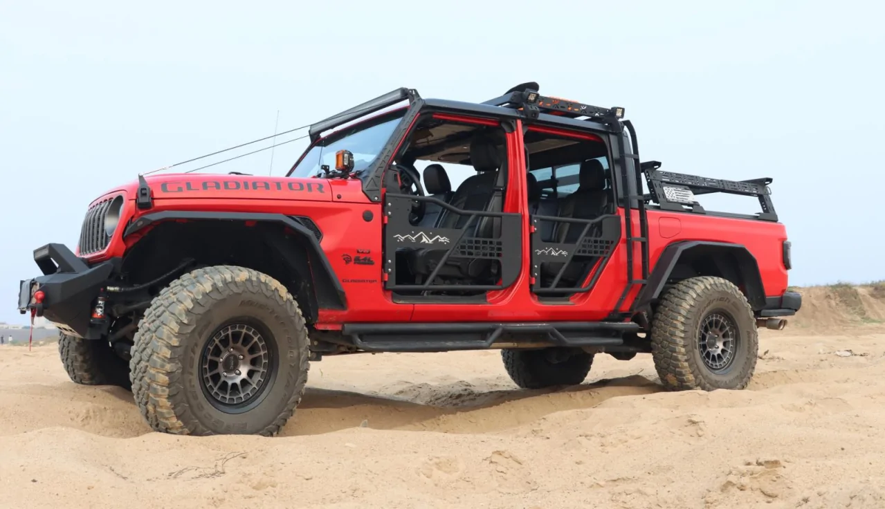 Jeep Gladiator [NEW] 🔥 DIY Paintable + Tactical Molle Panels Tube Doors for Jeep! _1776946208372