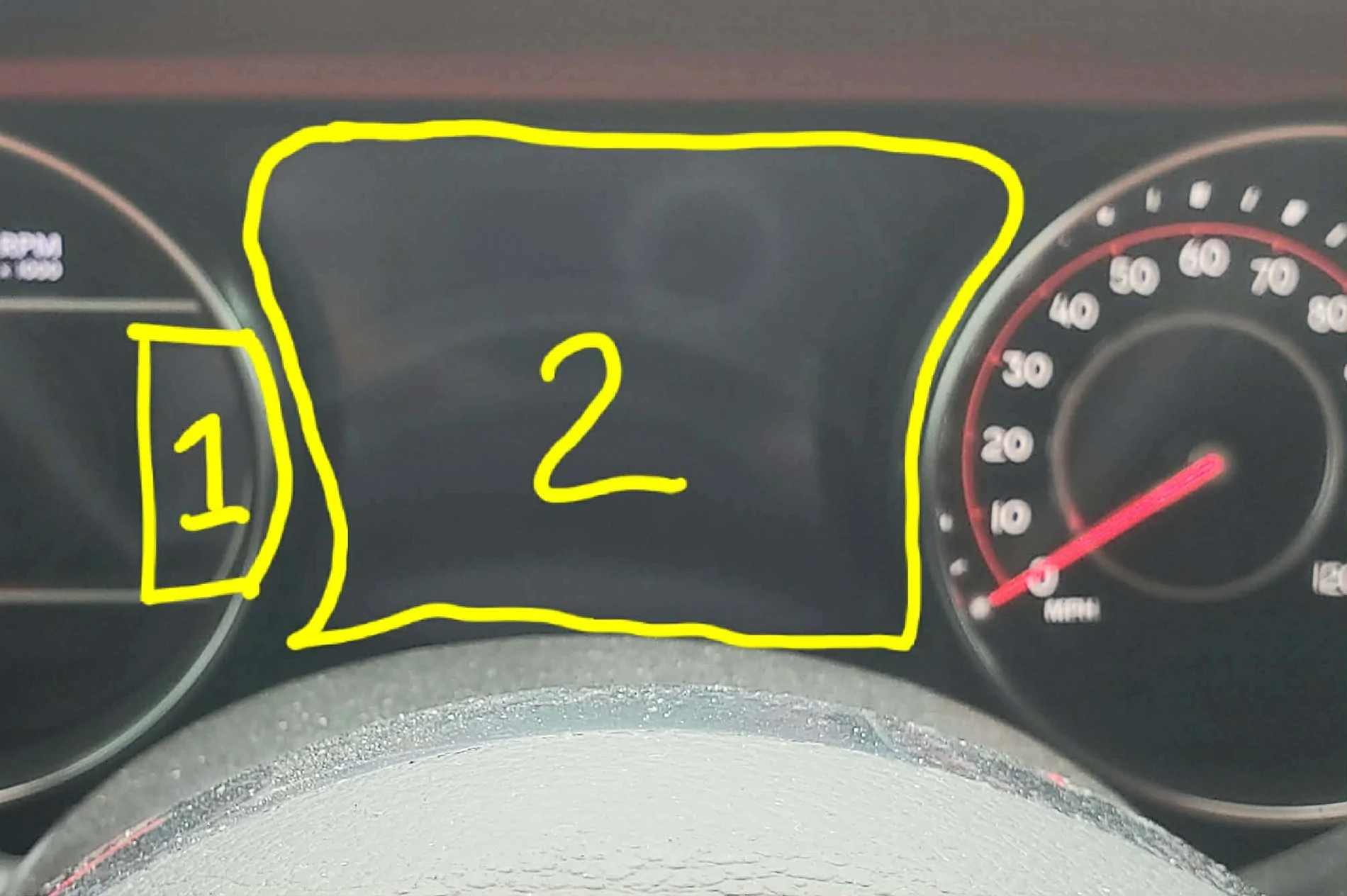 Jeep Gladiator Info center dark???? Dark Instrument Cluster 2