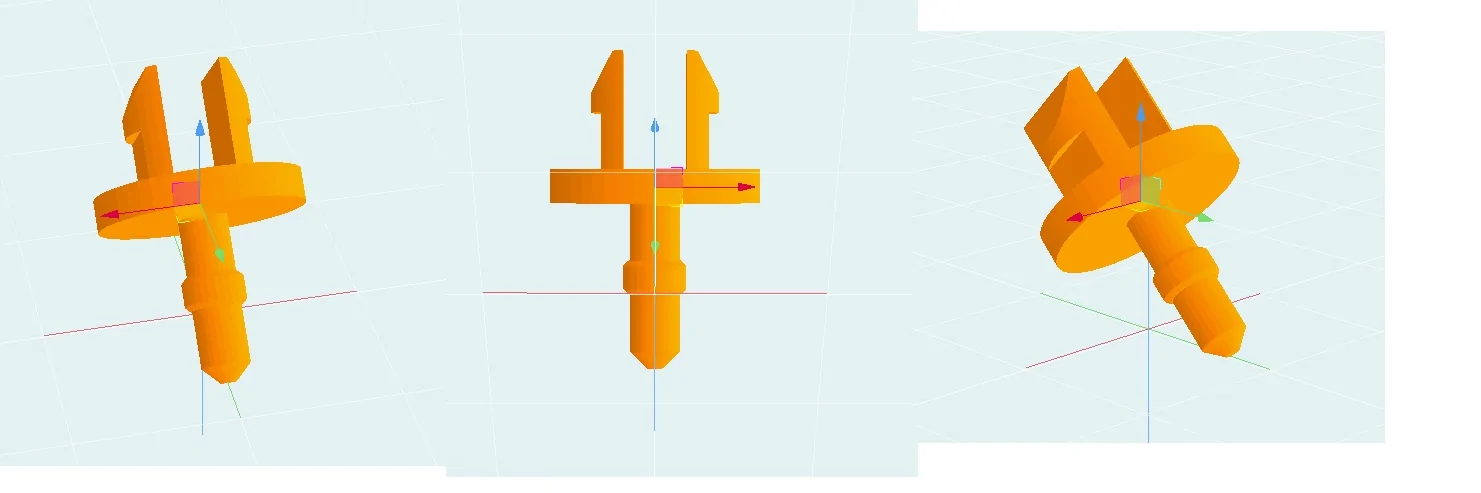 Jeep Gladiator 3D printing parts duck_mount_slicer
