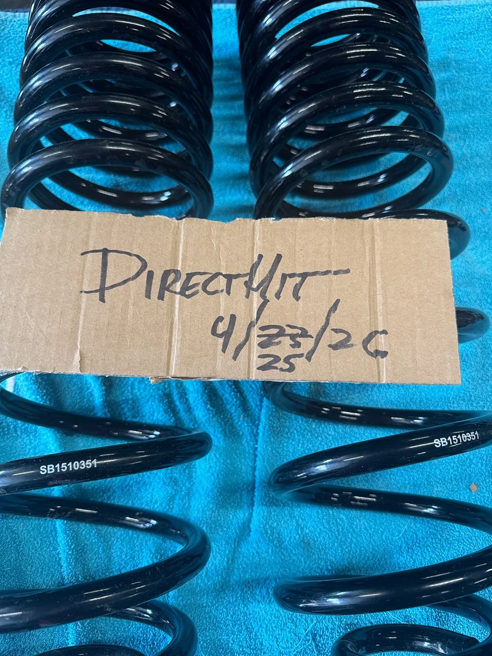 Jeep Gladiator Clayton 3.5” triple rate rear coil springs $230 shipped IMG_5147