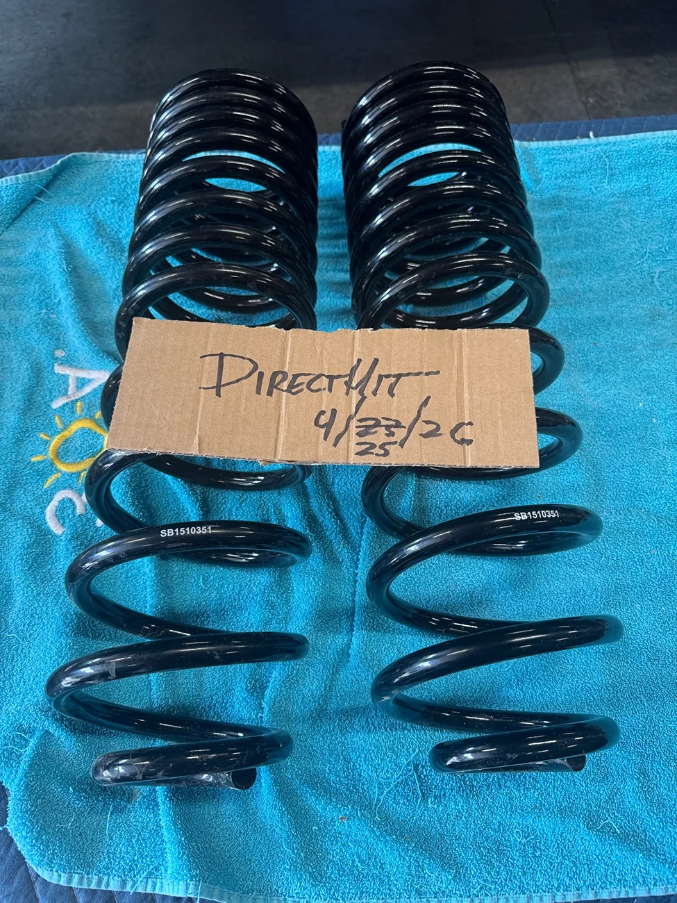 Jeep Gladiator Clayton 3.5” triple rate rear coil springs $230 shipped IMG_5146
