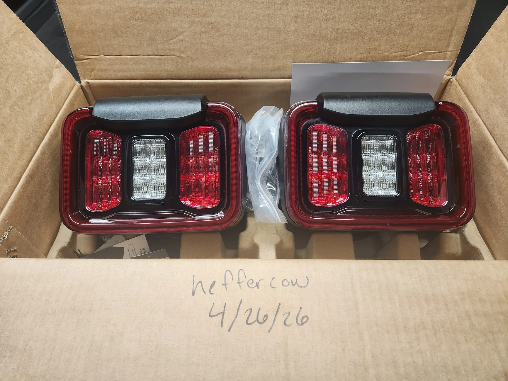Jeep Gladiator Factory led tail lights 20260426_195740