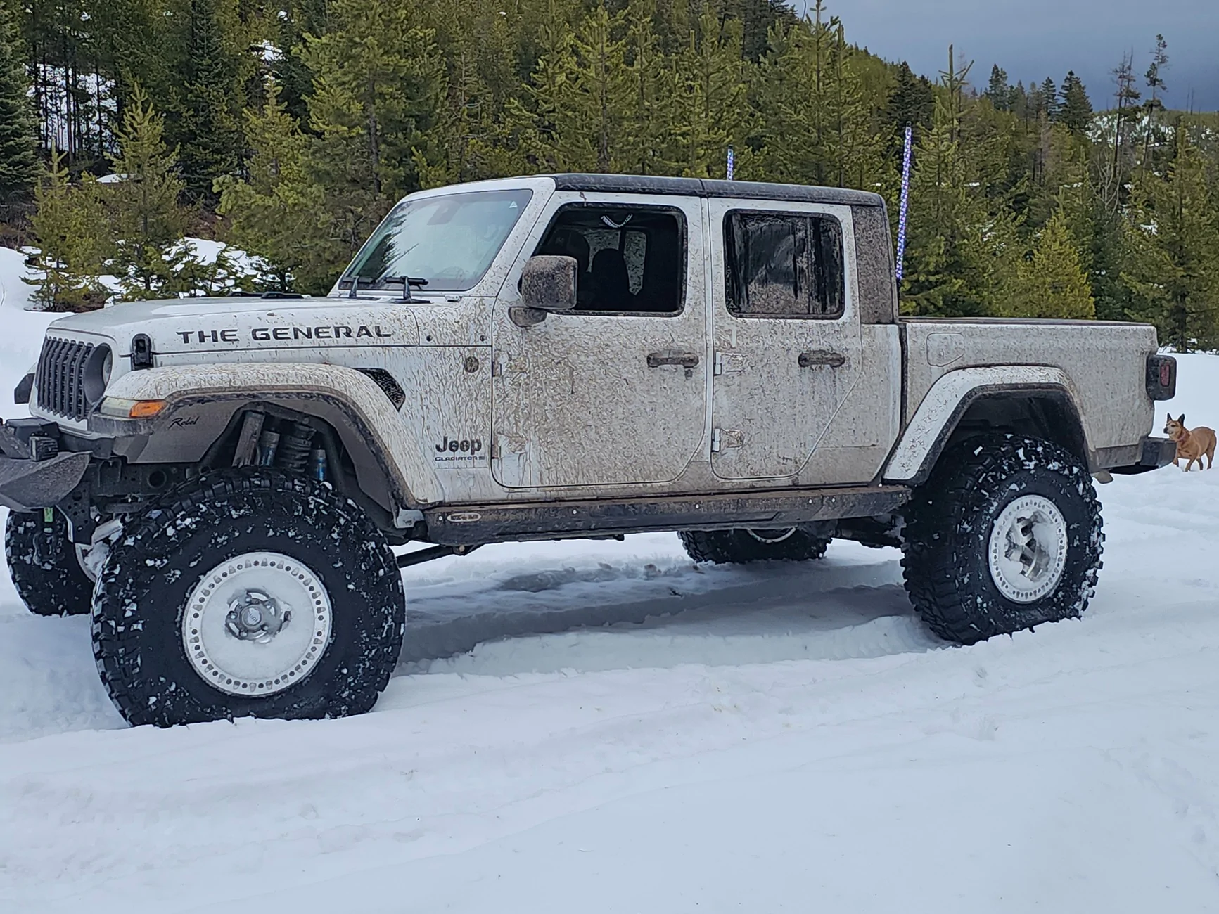 Jeep Gladiator Ground clearence 4039