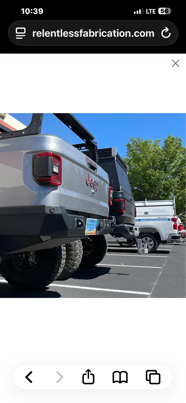 Jeep Gladiator Trying to Decide on Rear Bumper IMG_5952