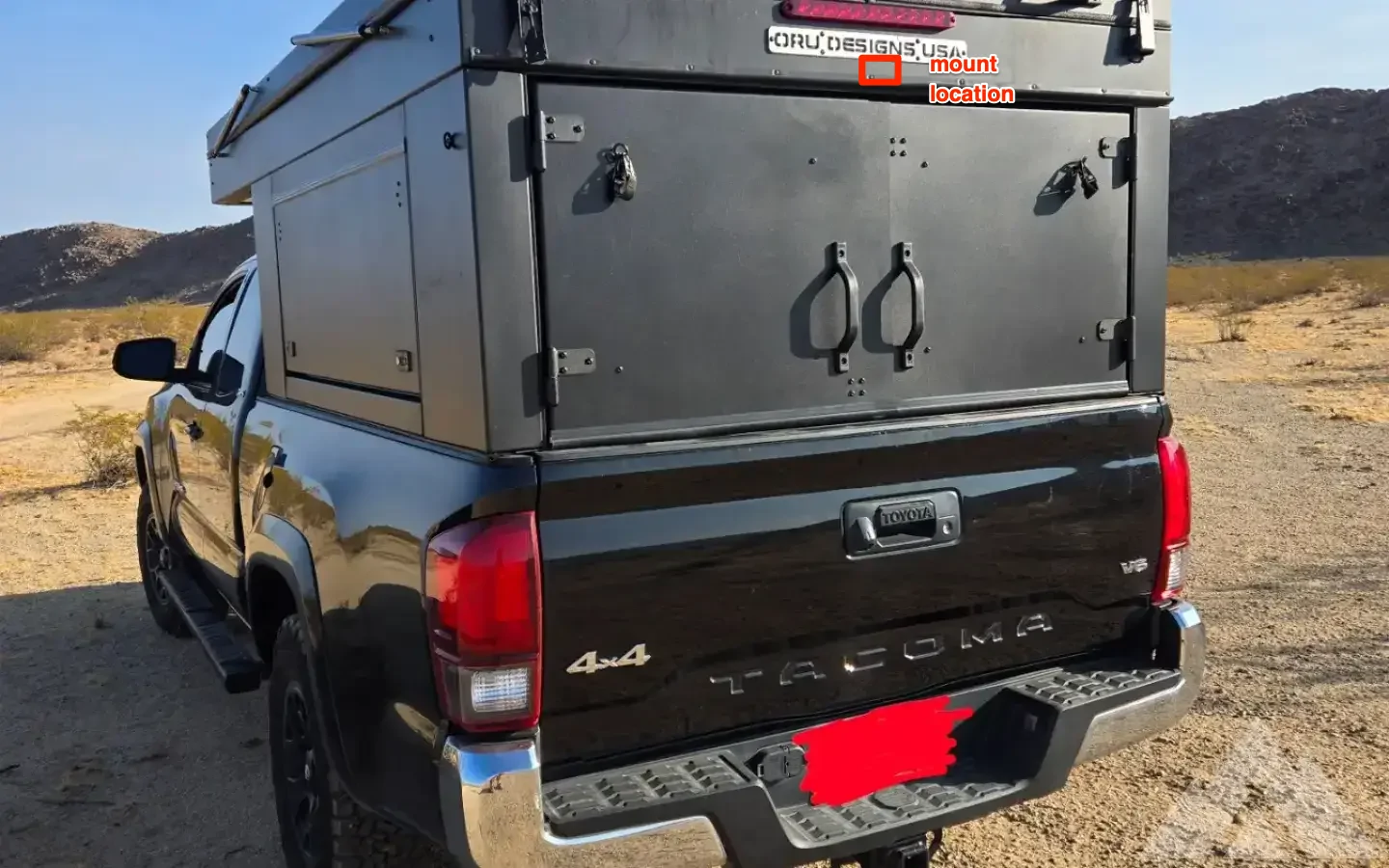 Jeep Gladiator WOLFBOX G900 Tripro Dash Cam - Designed for Off-roading! Up to $50 off oru-designs-bruin-6-ft-bed-pop-u-1609741753_larg