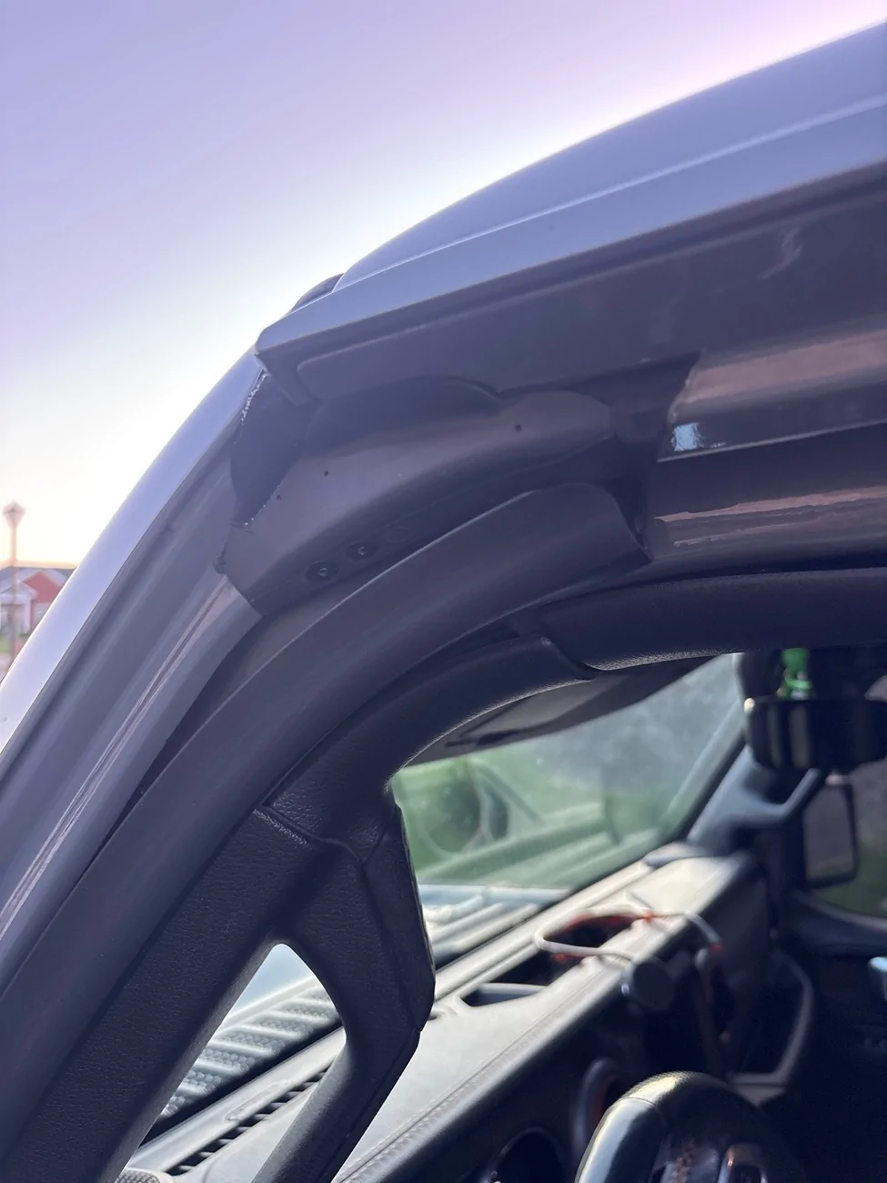 Jeep Gladiator Drip rail leak in Freedom Top imag