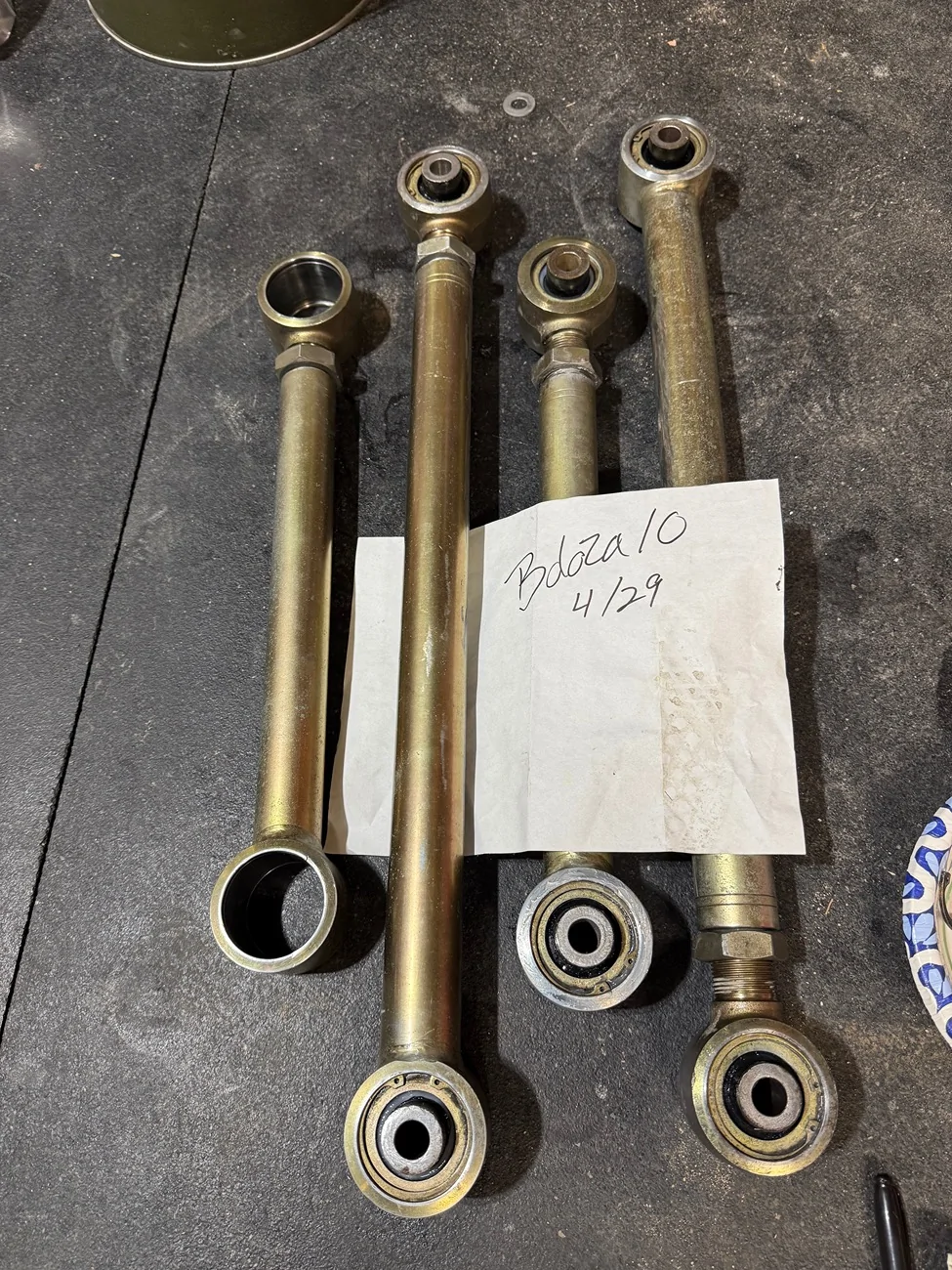 Jeep Gladiator Metalcloak mid arm kit rear IMG_4459