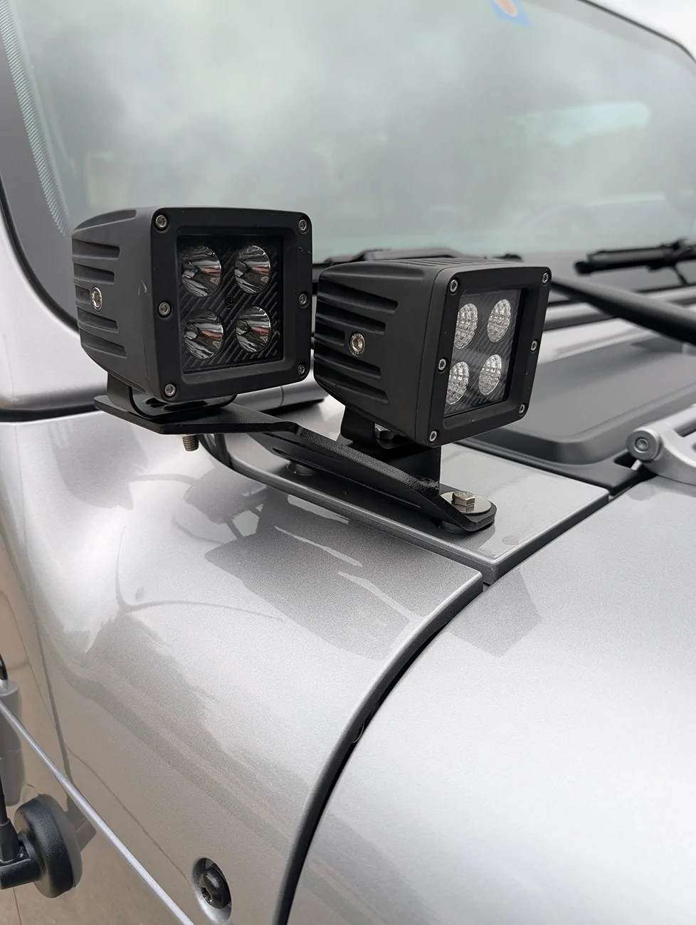 Jeep Gladiator ACE Engineering Cube Light Mounts PXL_20260411_145157132