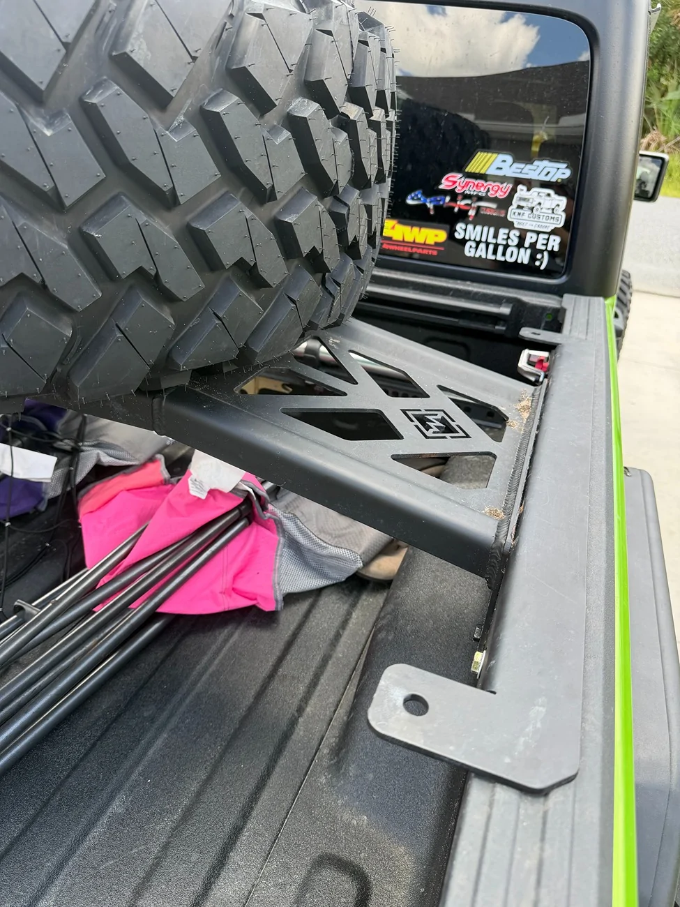 Jeep Gladiator Excessive Industries Horizon Gatekeeper Tire Carrier IMG_8710