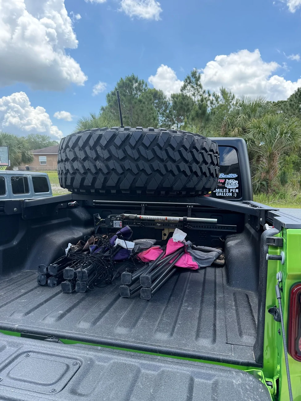 Jeep Gladiator Excessive Industries Horizon Gatekeeper Tire Carrier IMG_8709