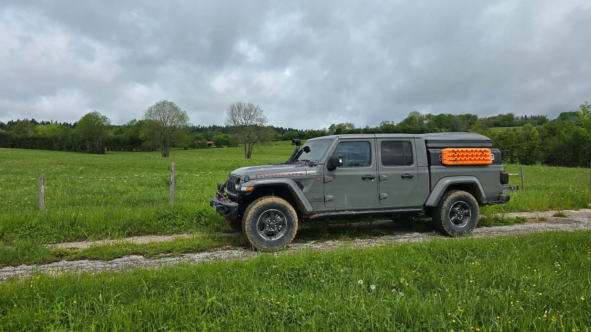 Jeep Gladiator 6132 miles, 16 countries, Qatar to the UK 20240523_110834