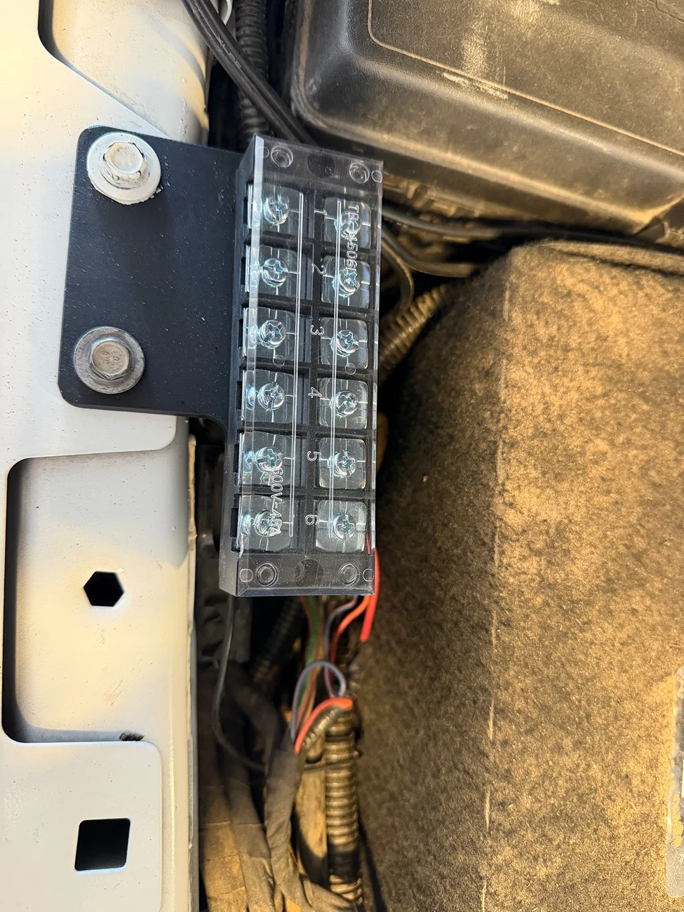 Jeep Gladiator What bus bar to use underhood to connect accessories instead of loading up battery terminals? IMG_4570