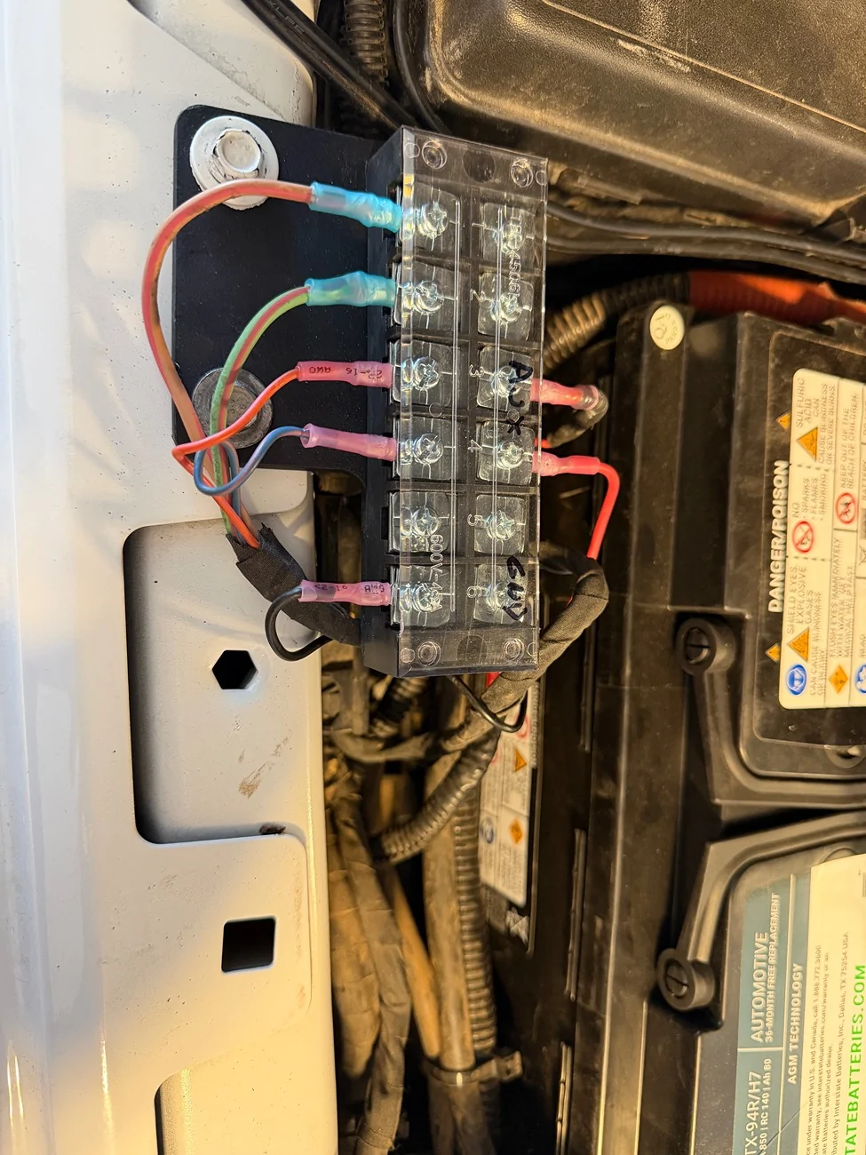Jeep Gladiator What bus bar to use underhood to connect accessories instead of loading up battery terminals? IMG_4571