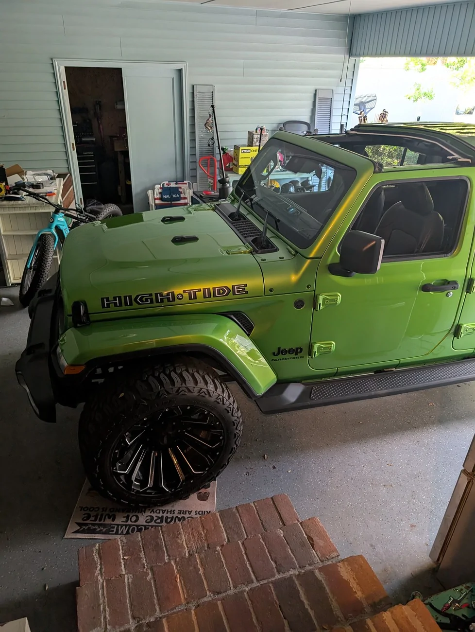 Jeep Gladiator Added cold air intake. Was hoping for it to be louder PXL_20260505_224949432