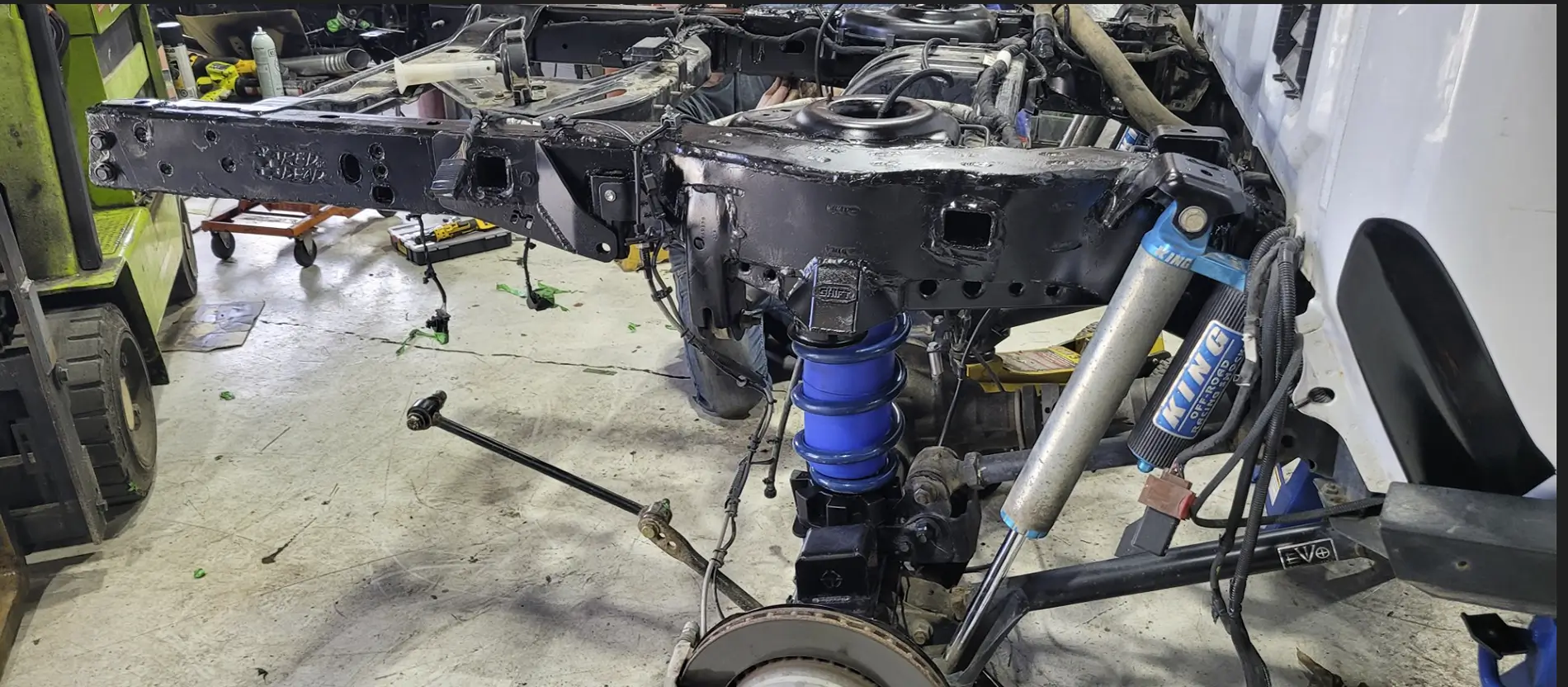 Jeep Gladiator Rear frame support and stiffener JT-Bracing