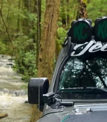 Jeep Gladiator AEV Snorkel install with KC Hilites Pro6 Gravity Light Bar 1778255247482-u5