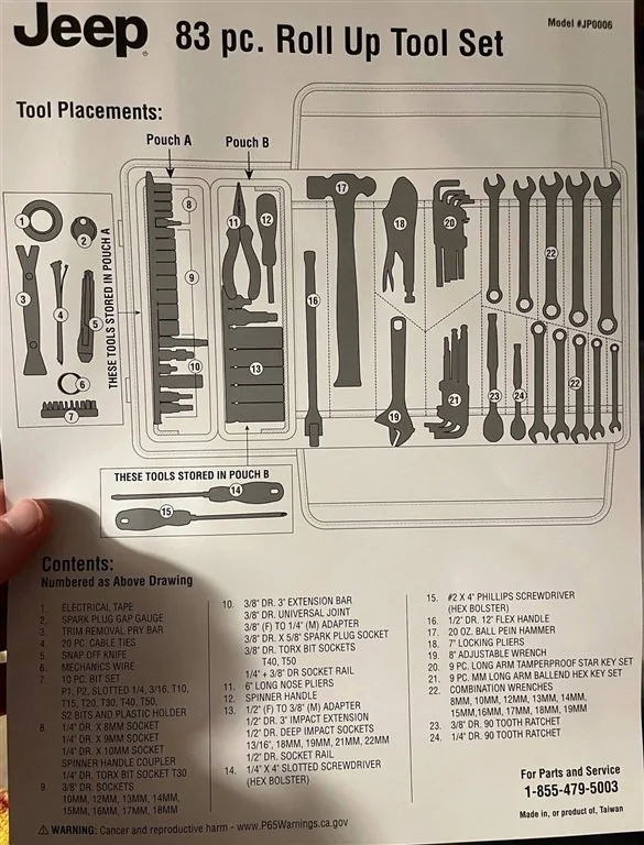 Jeep Gladiator What is in this tool kit? 762522-3b693e847cbe8b0ab65955679e60ea4f (Medium)