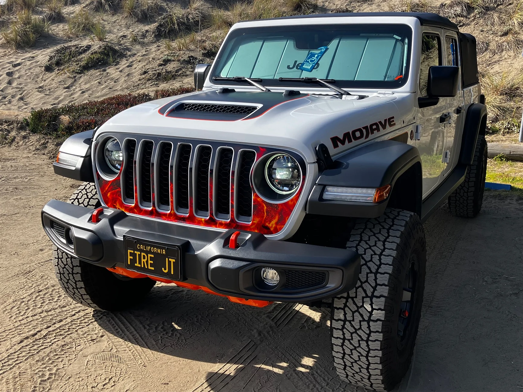 Jeep Gladiator Mojave X Wheels and Tires IMG_2213