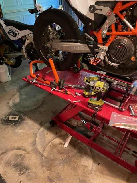 Jeep Gladiator Transmission oil change with PPE aluminum oil pan IMG_9146