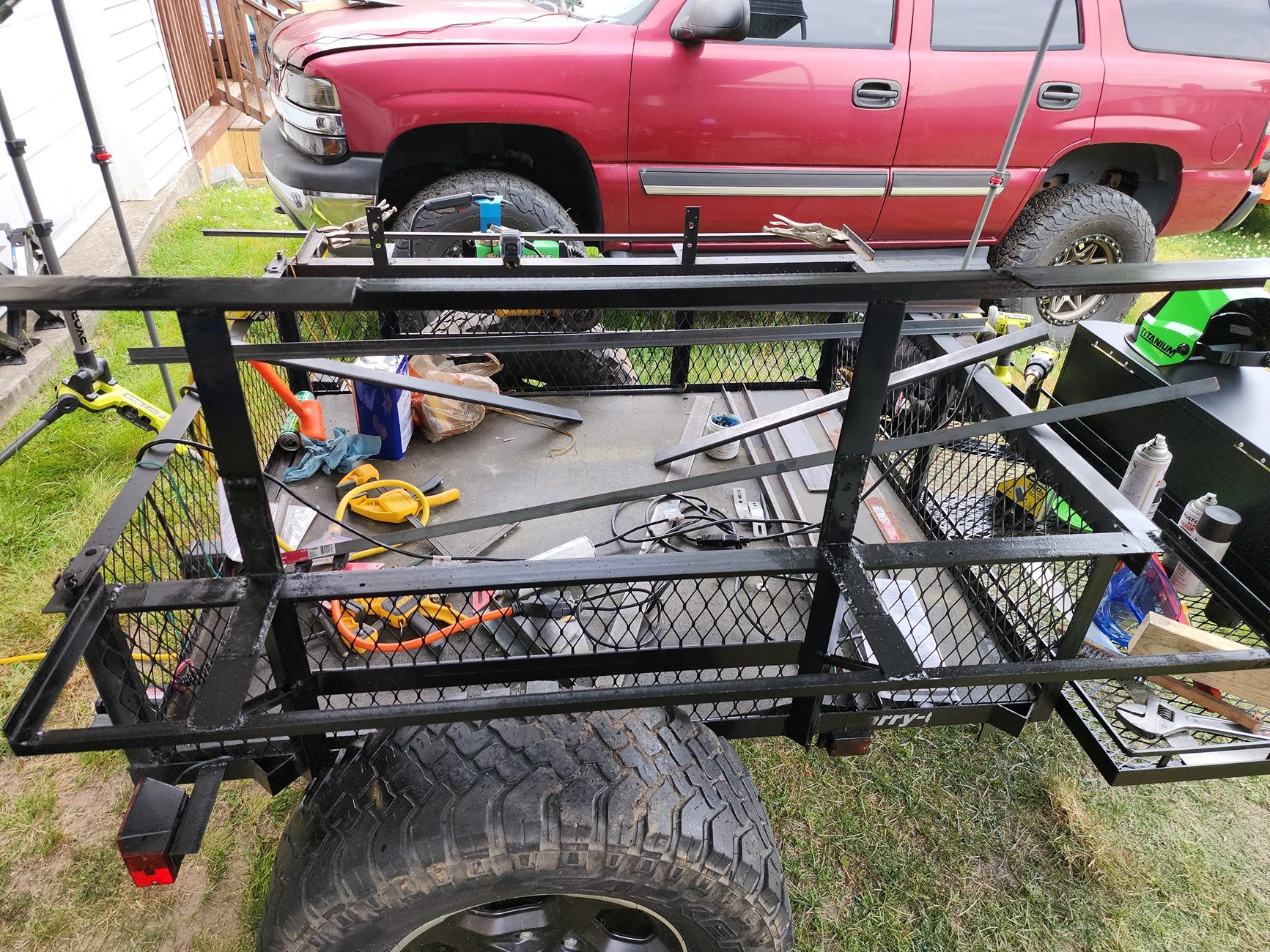 Jeep Gladiator Tent Trailer for weekend adventures 57c33387-6b38-4a65-9925-fc1614aec503